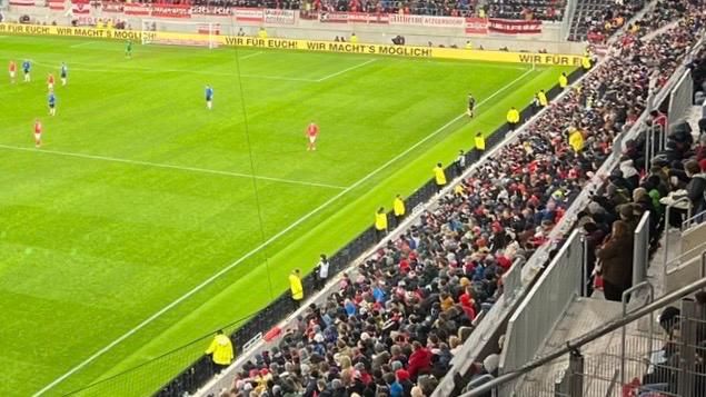 Bei einem Fußballspiel in Linz gab es eine Schwerpunktaktion. (Symbolbild)