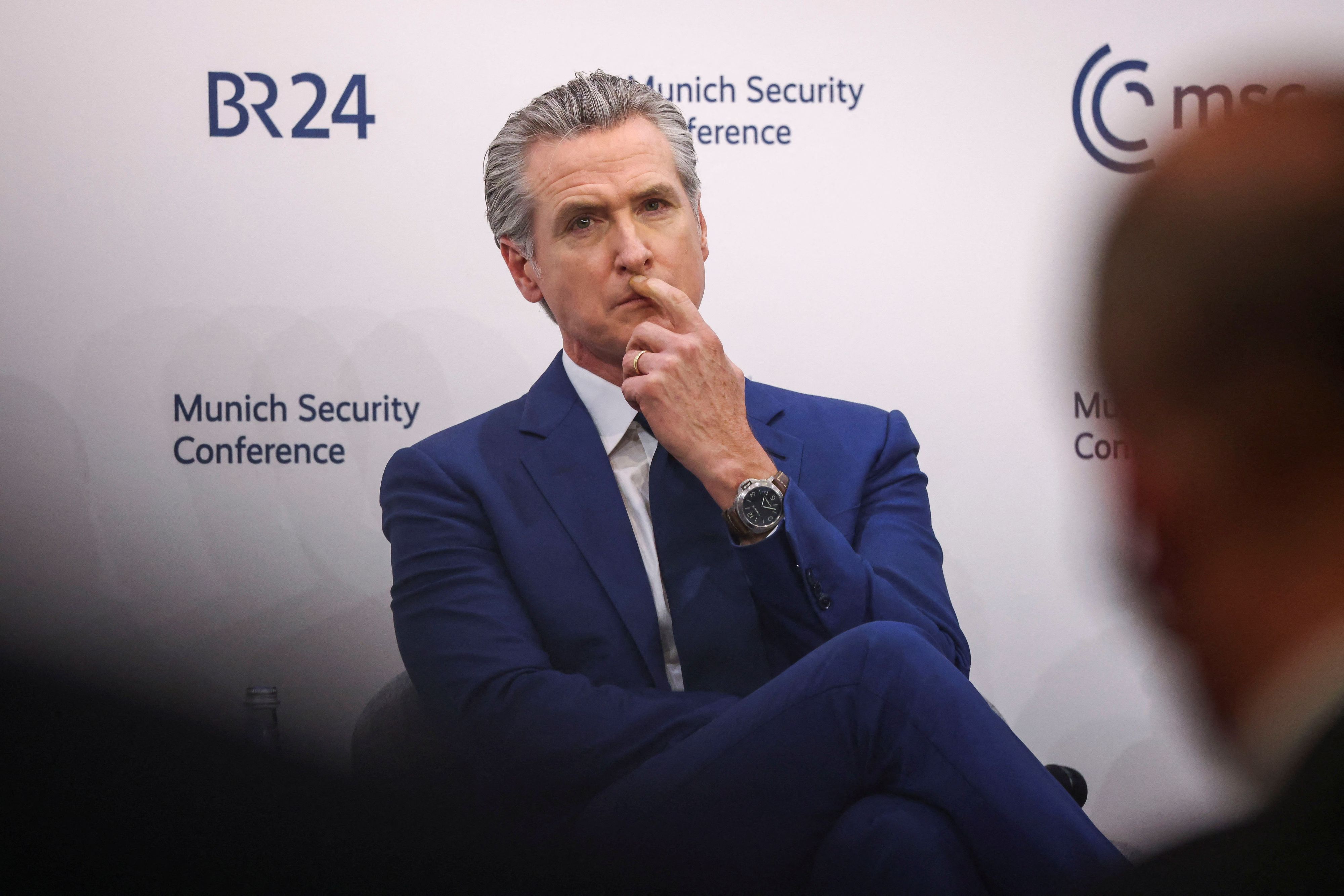 Newsom meinte am Freitag bei einer Diskussion zur Klimapolitik, Trump setze mit seiner 