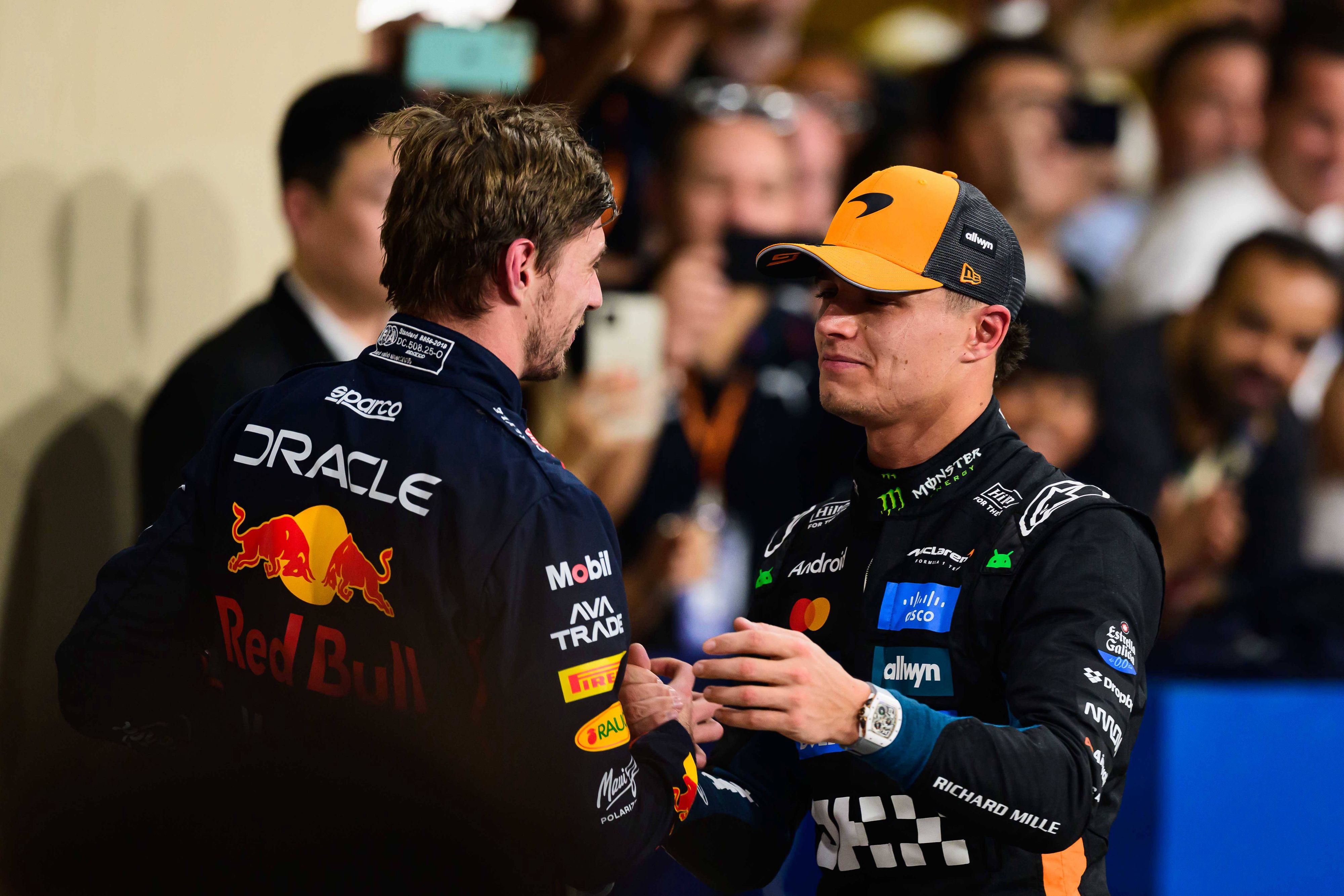 Formel-1-Star Max Verstappen kritisierte die neue Formel 1, Lando Norris konterte. 