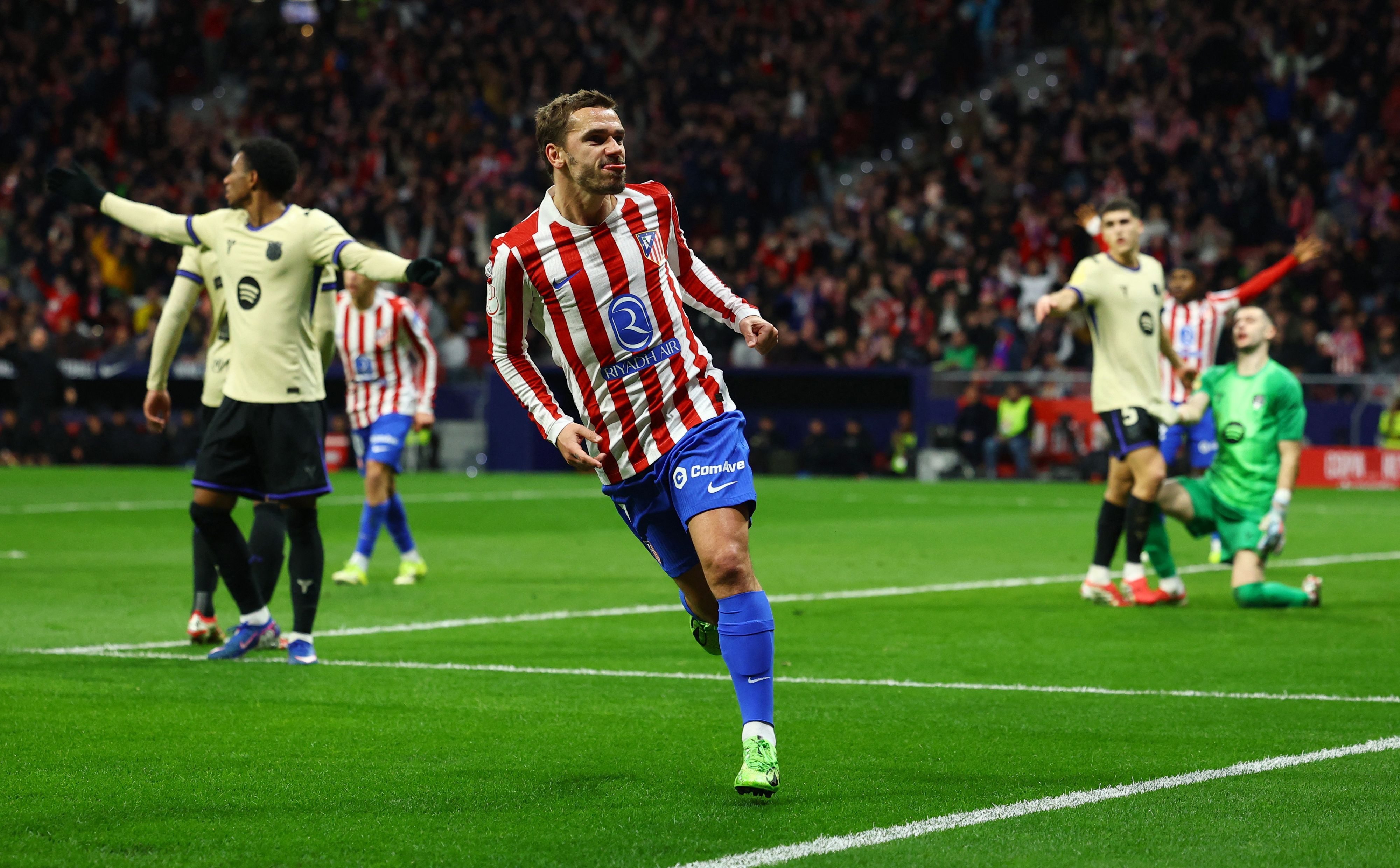 Antoine Griezmann hatte allen Grund zum Feiern. 