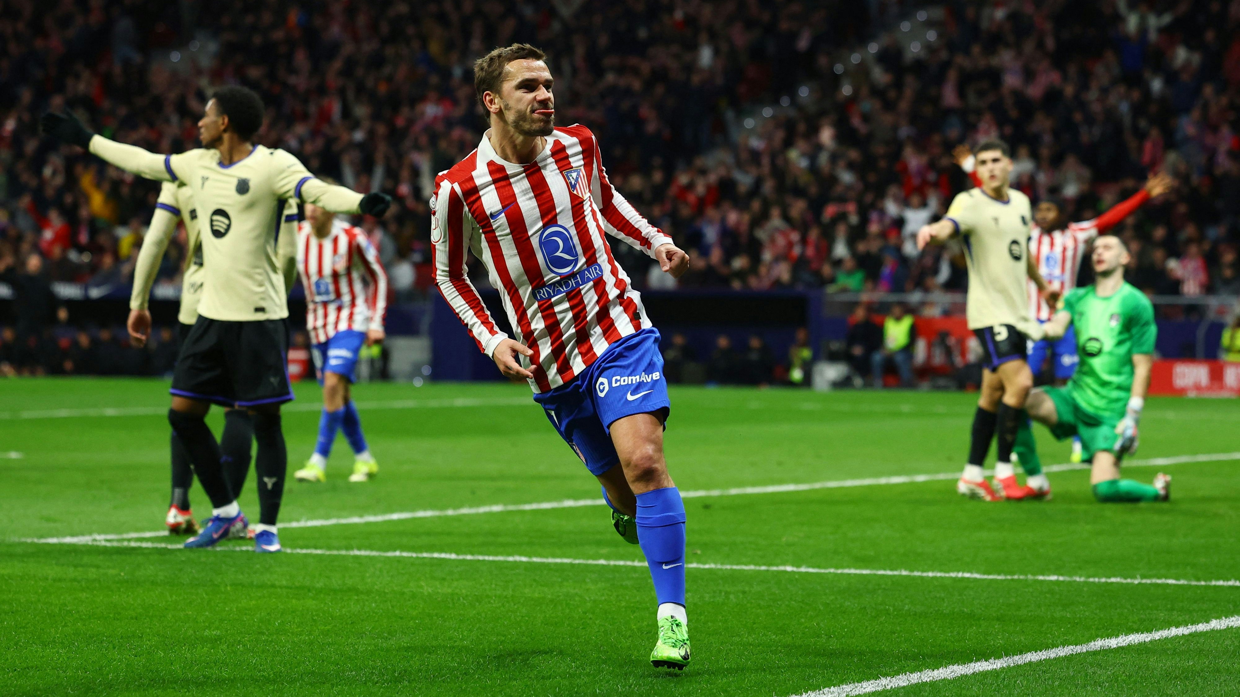 Antoine Griezmann hatte allen Grund zum Feiern. 