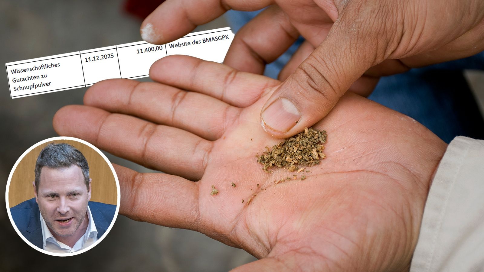 Heute.at - Ministerium zahlt 11.400 € für Schnupfpulver-Gutachten