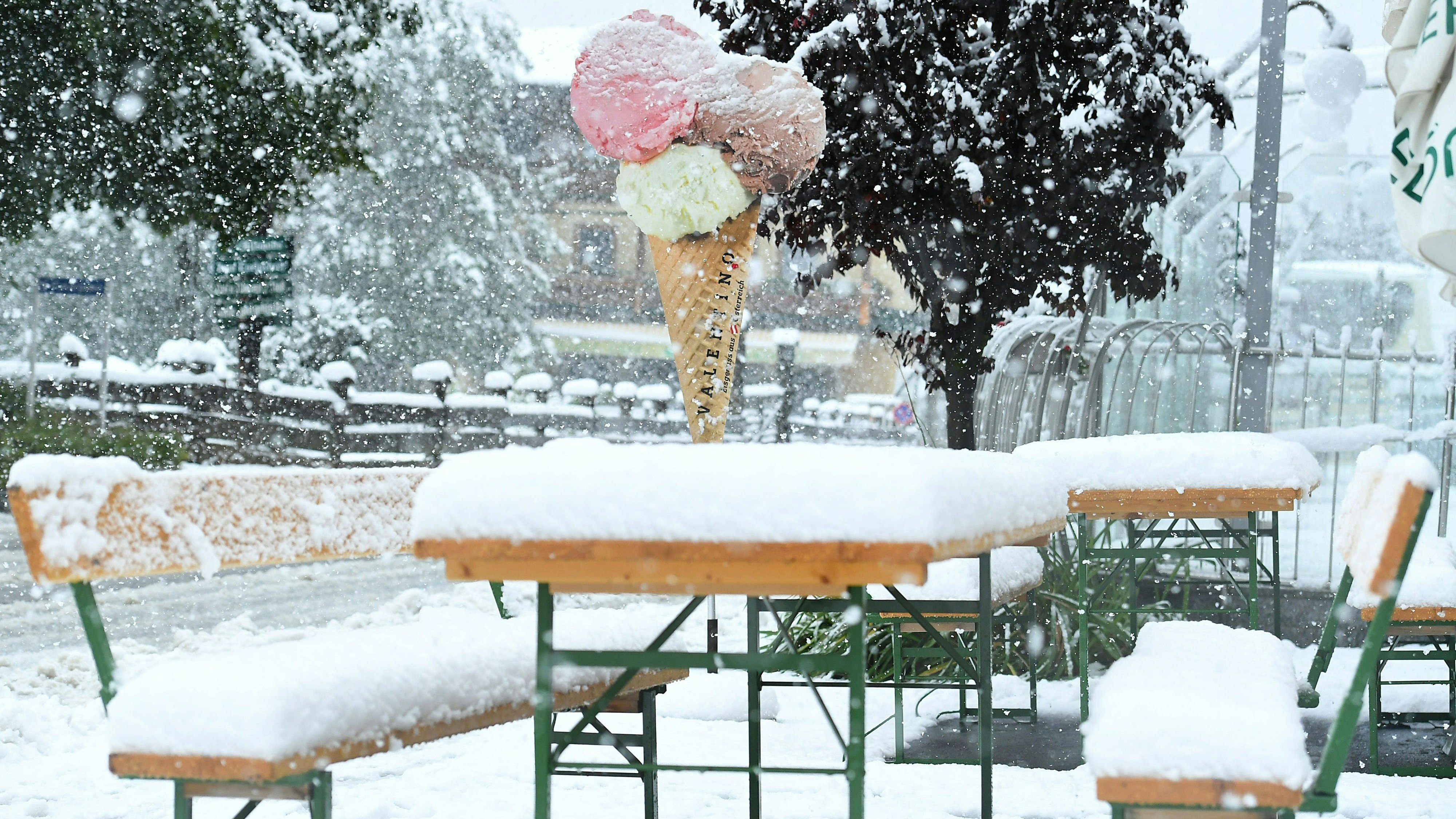 Die Schneefallgrenze sinkt in den nächsten Tagen deutlich.