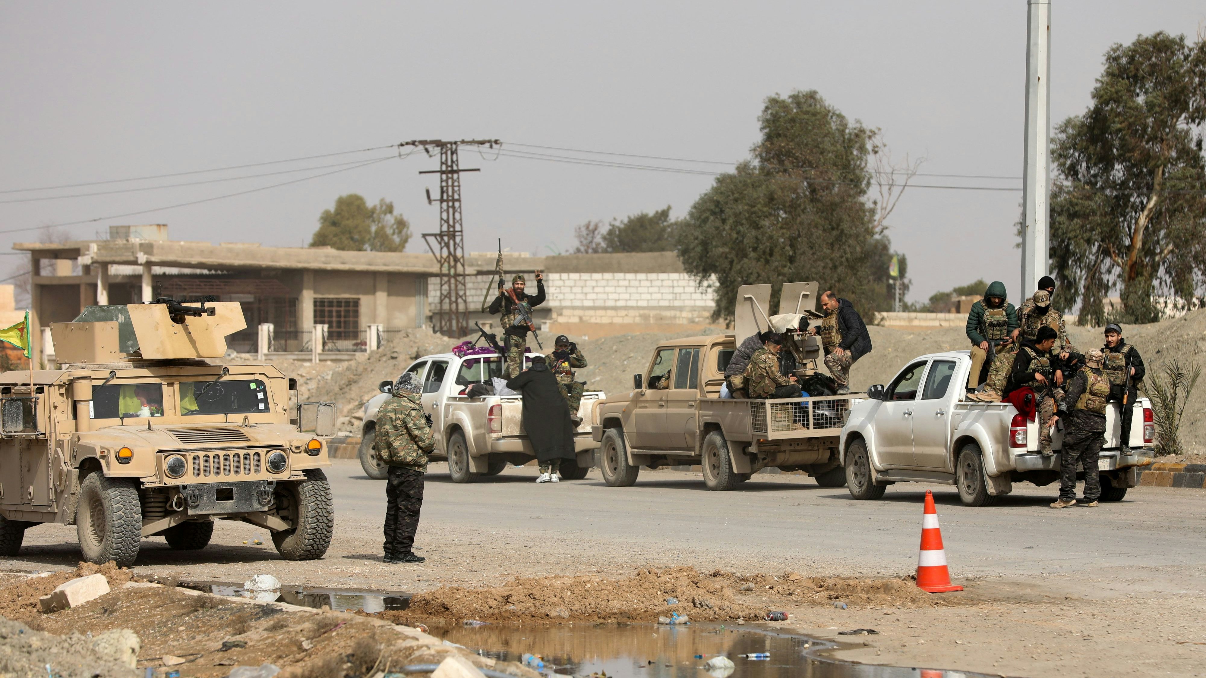 Die genaue Lage in Syrien ist vielerorts weiter unklar.