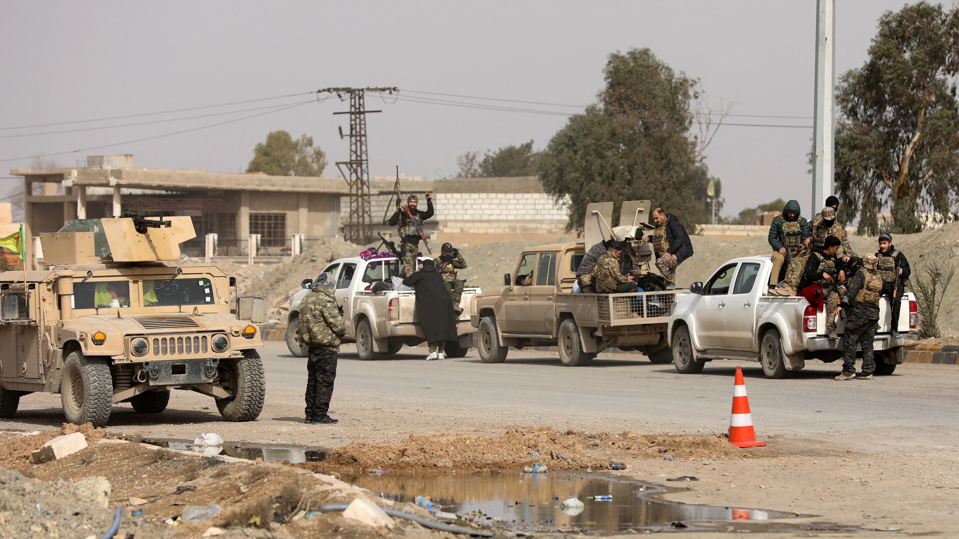 Die genaue Lage in Syrien ist vielerorts weiter unklar.