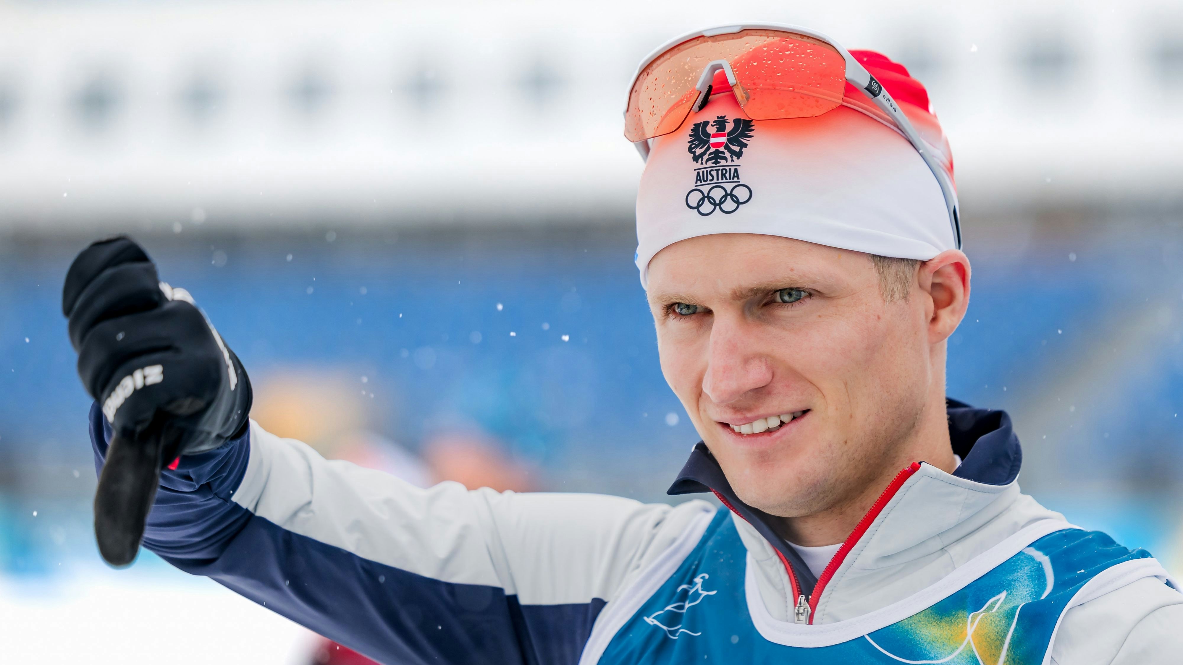 TESERO,ITALY,04.FEB.26 - OLYMPICS, CROSS COUNTRY SKIING - Winter Olympic Games Milano Cortina 2026, preview, training. Image shows the disappointment of Mika Vermeulen (AUT). Photo: GEPA pictures/ Matthias Trinkl