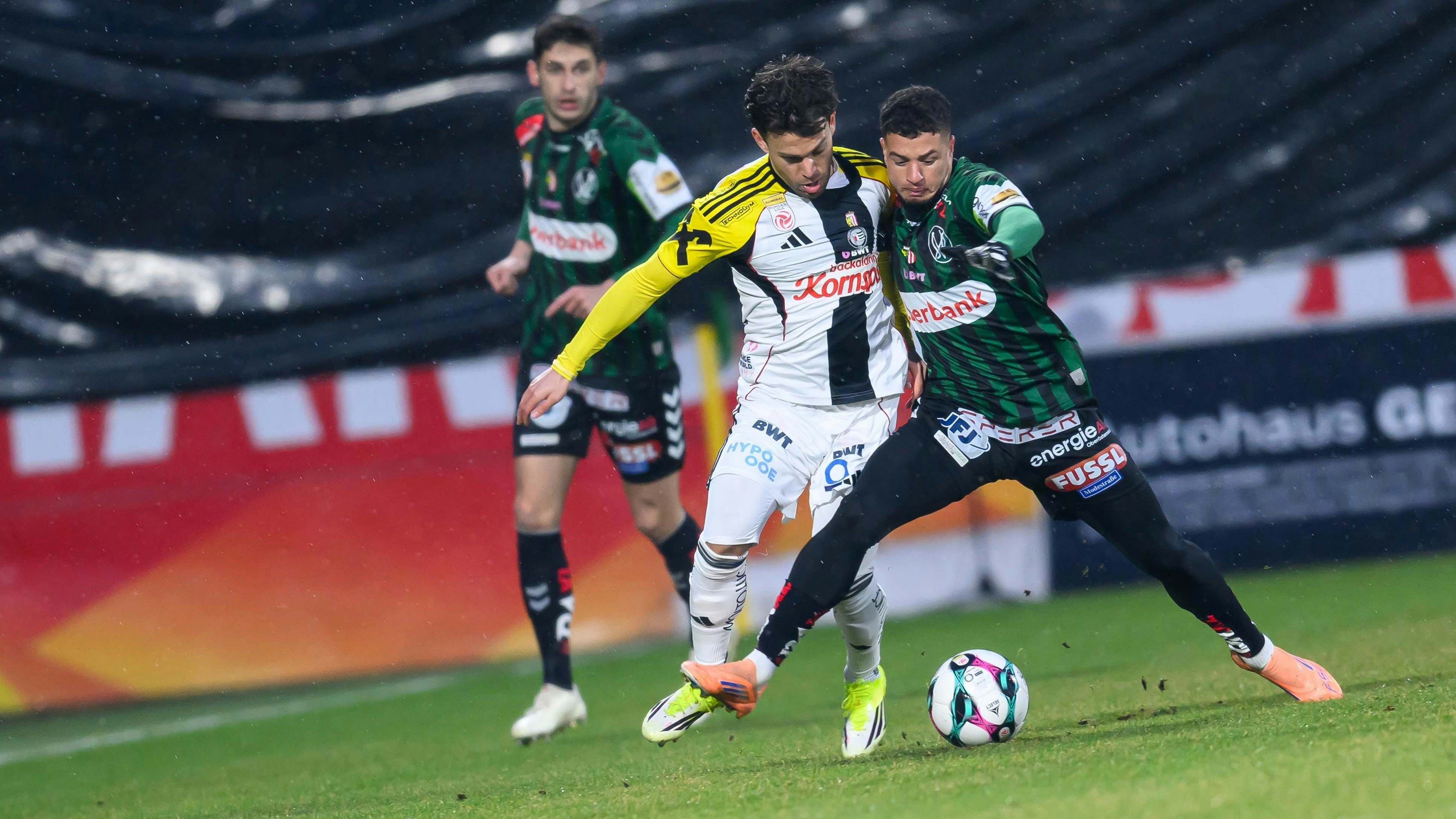 Ried und der LASK treffen im Oberösterreich-Derby aufeinander. 