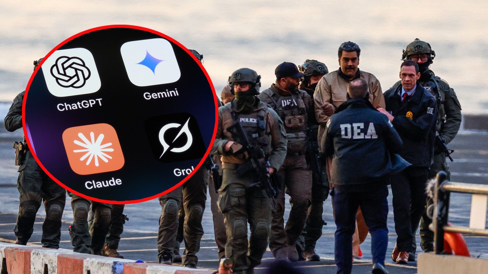 Bei der Festnahme des venezolanischen Machthabers Nicolás Maduro soll auch eine KI-Software zum Einsatz gekommen sein. 