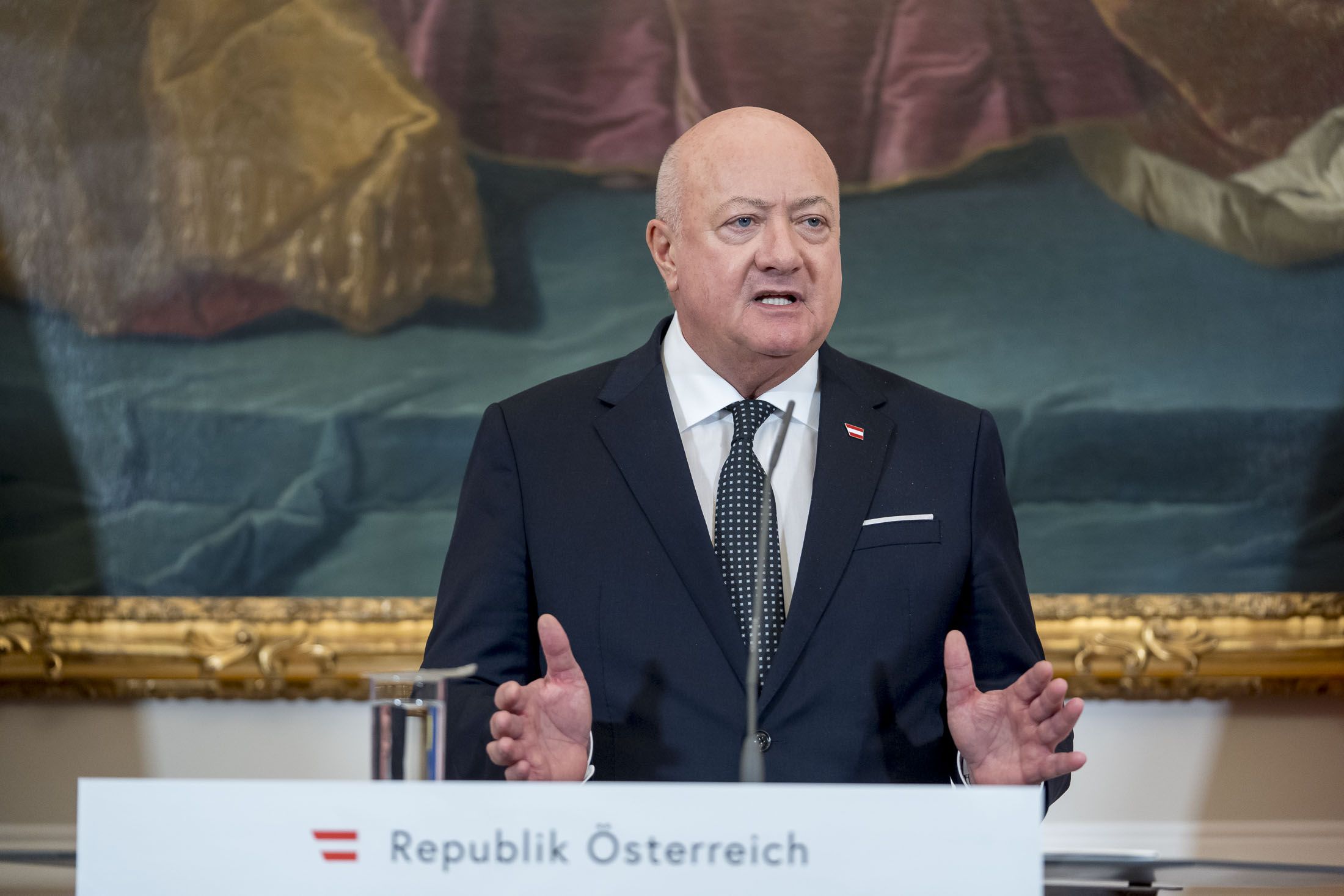 Bundeskanzler Christian Stocker (ÖVP).