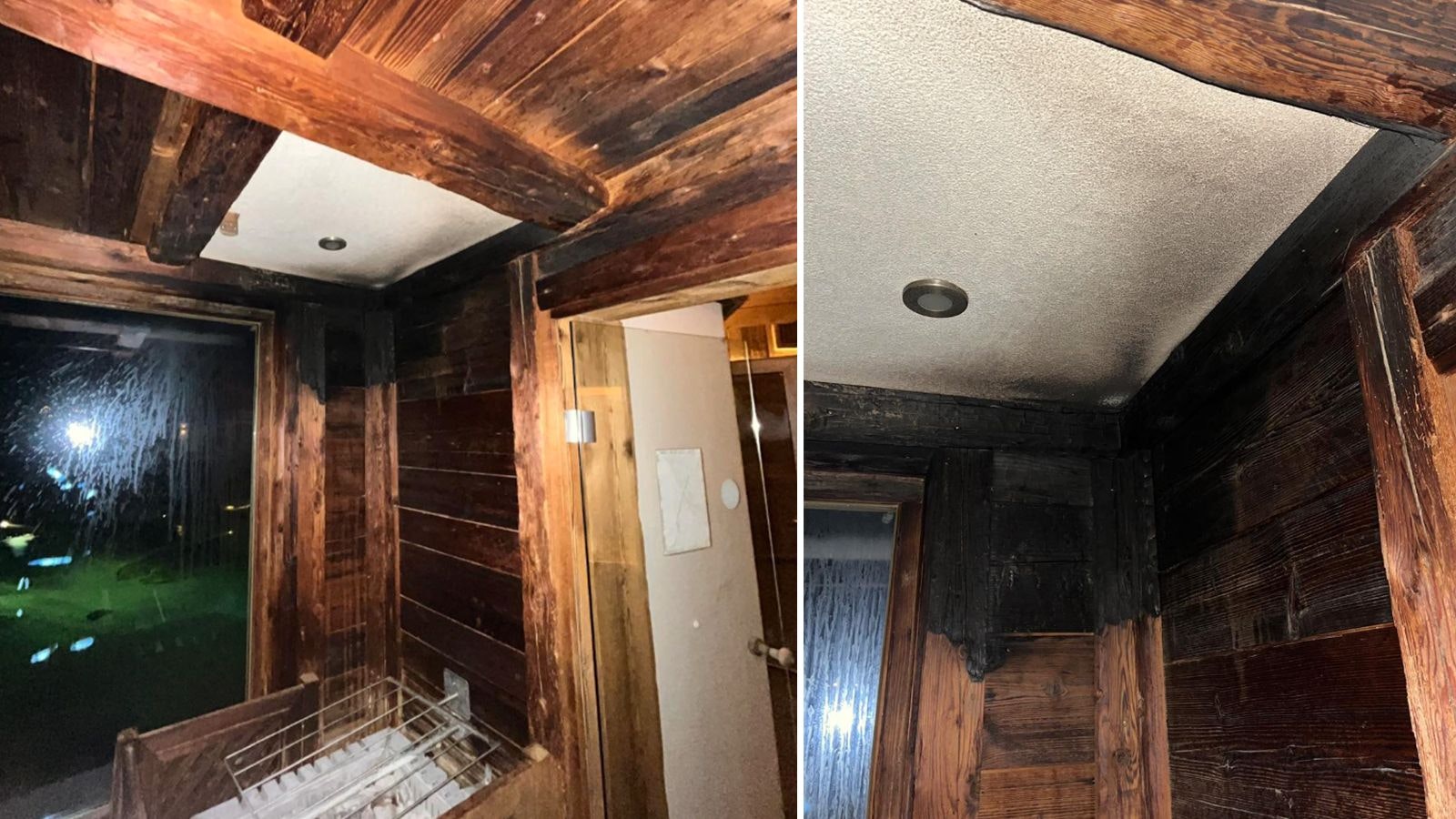 Der Brand in der Sauna konnte rasch gelöscht werden.