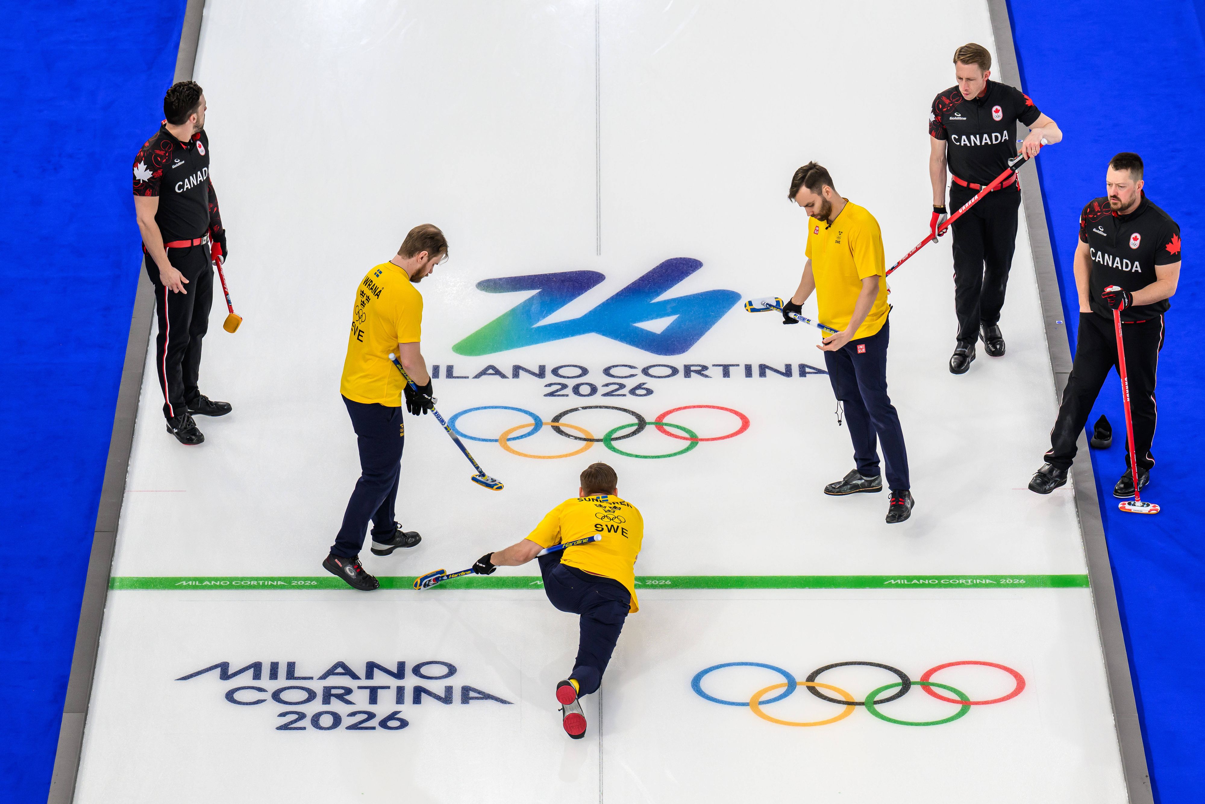 Im Duell zwischen Schweden und Kanada ging es heiß her. 