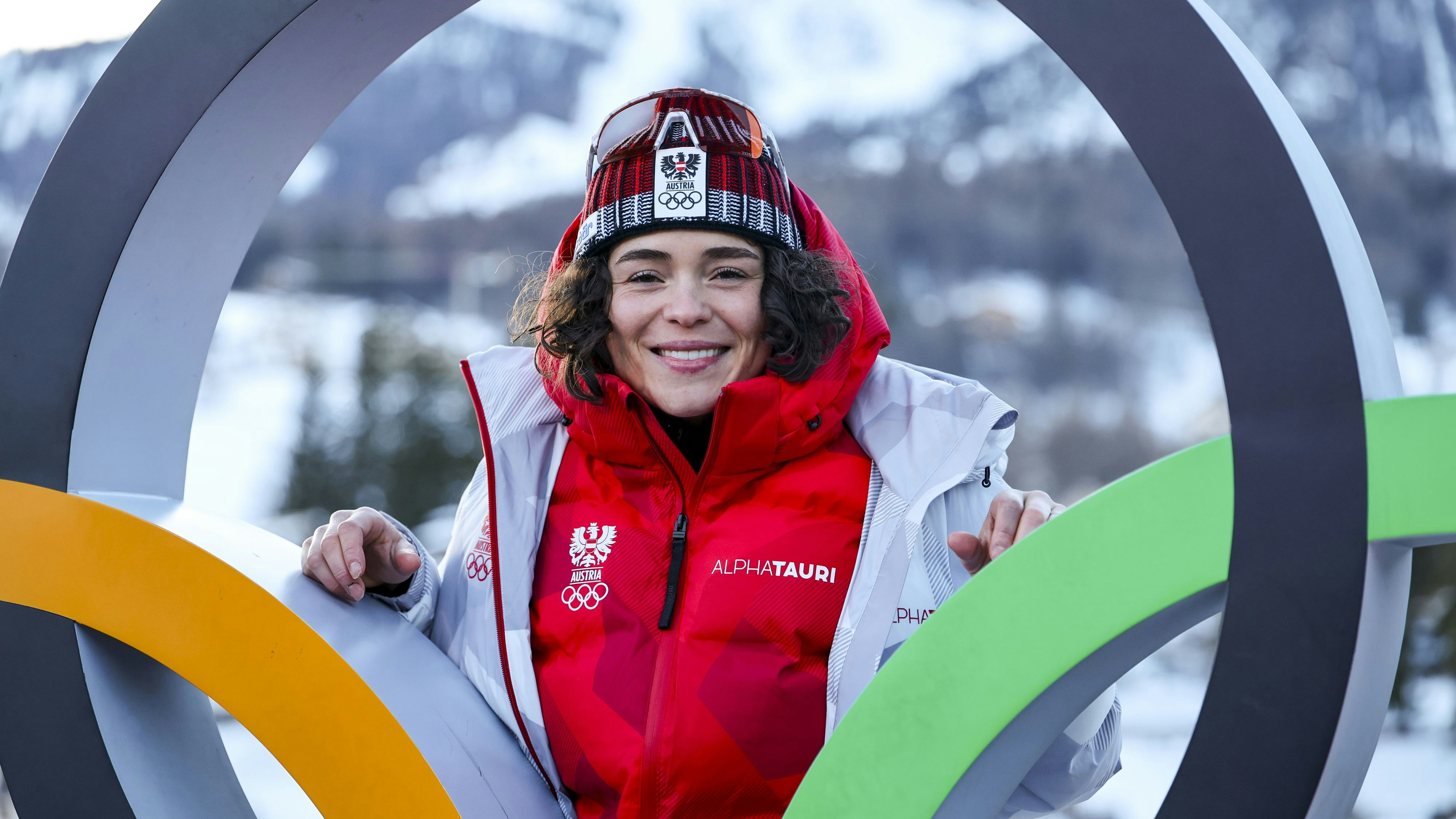 Österreichs Riesentorlauf-Ass Julia Scheib. 