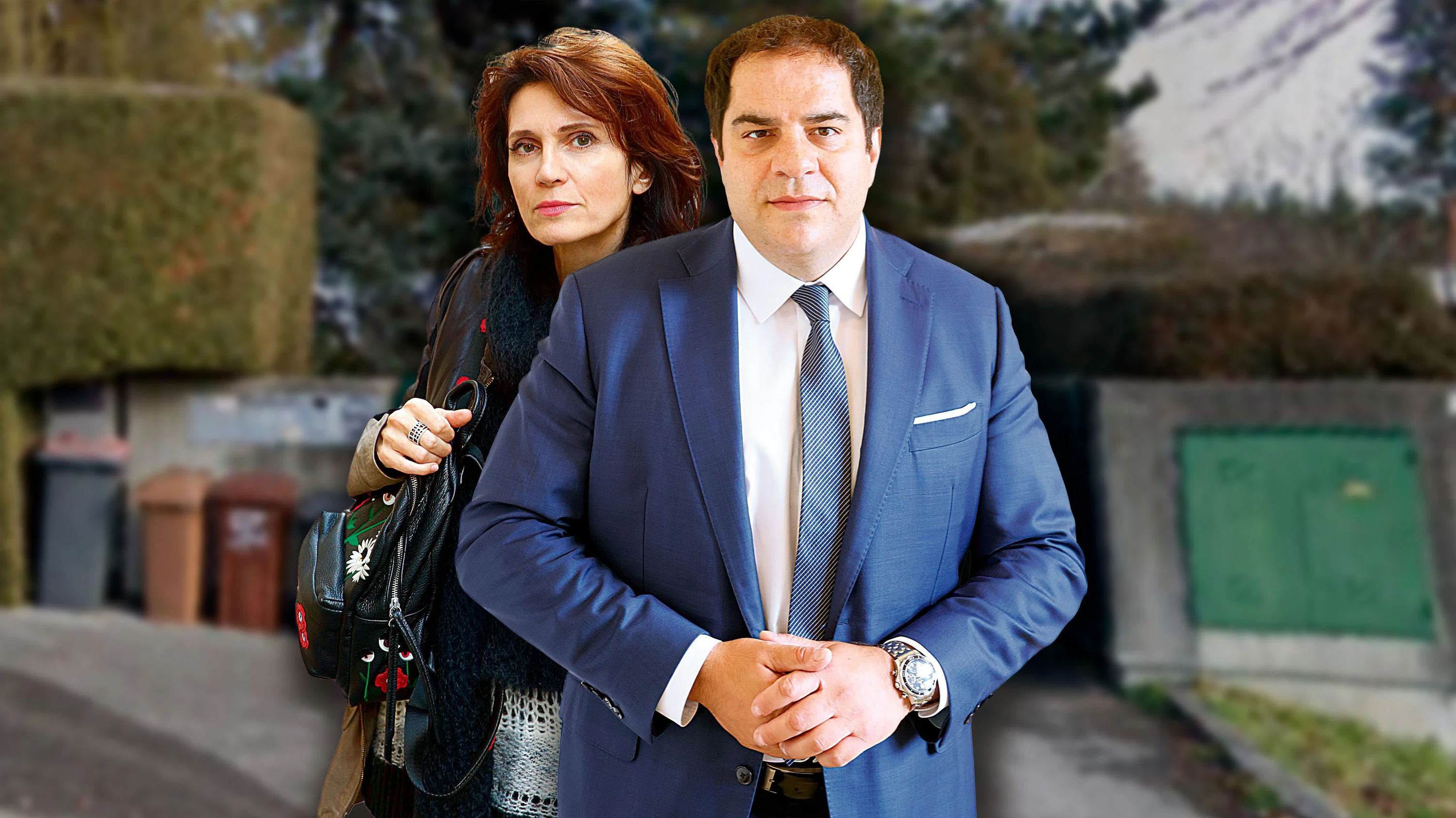 Sascha Flatz und Astrid Wagner und verteidigten jeweils Mitangeklagte in der Causa.