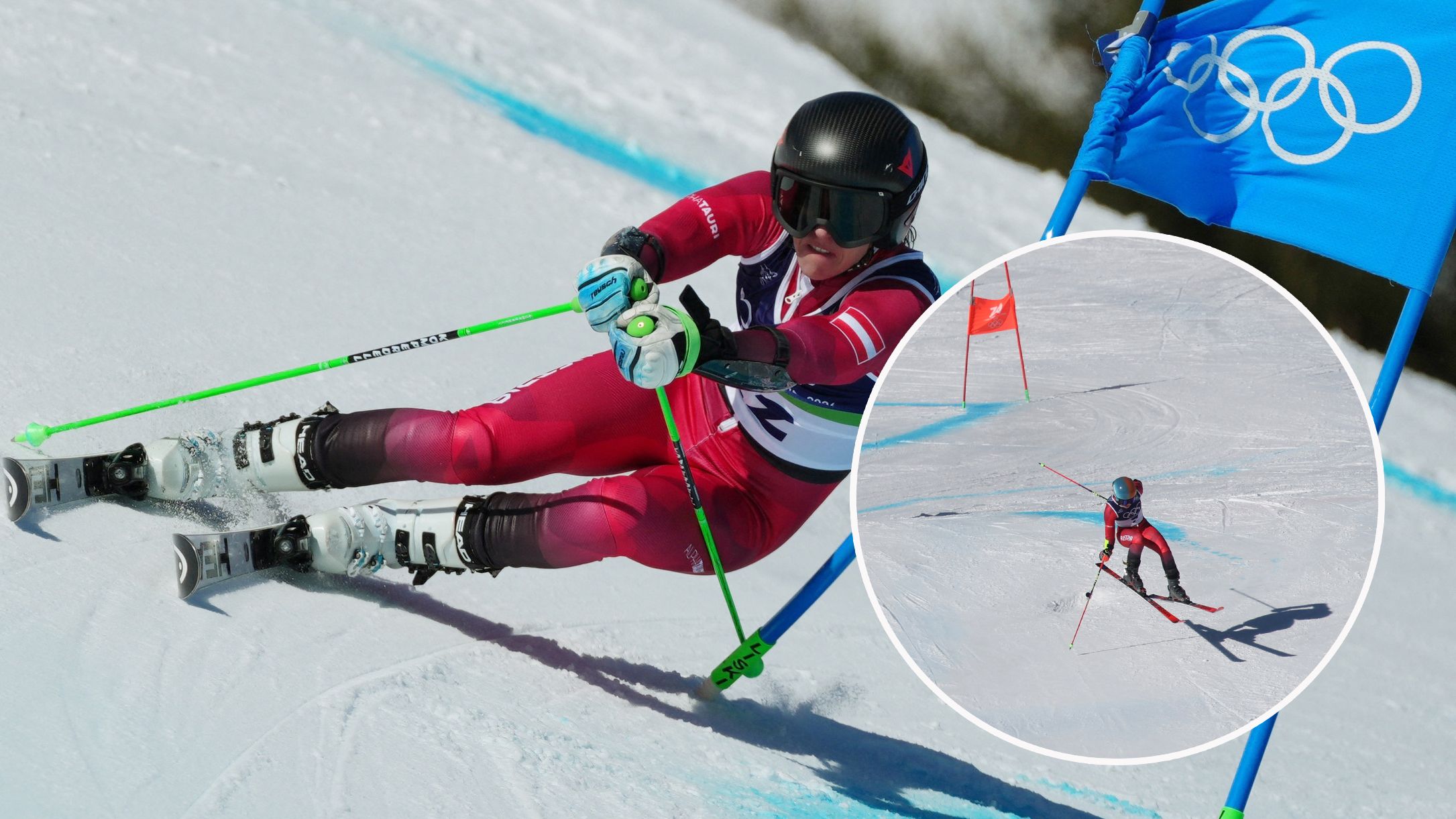 Stephanie Brunner (l.) über den schweren Fehler von Favoritin Julia Scheib.