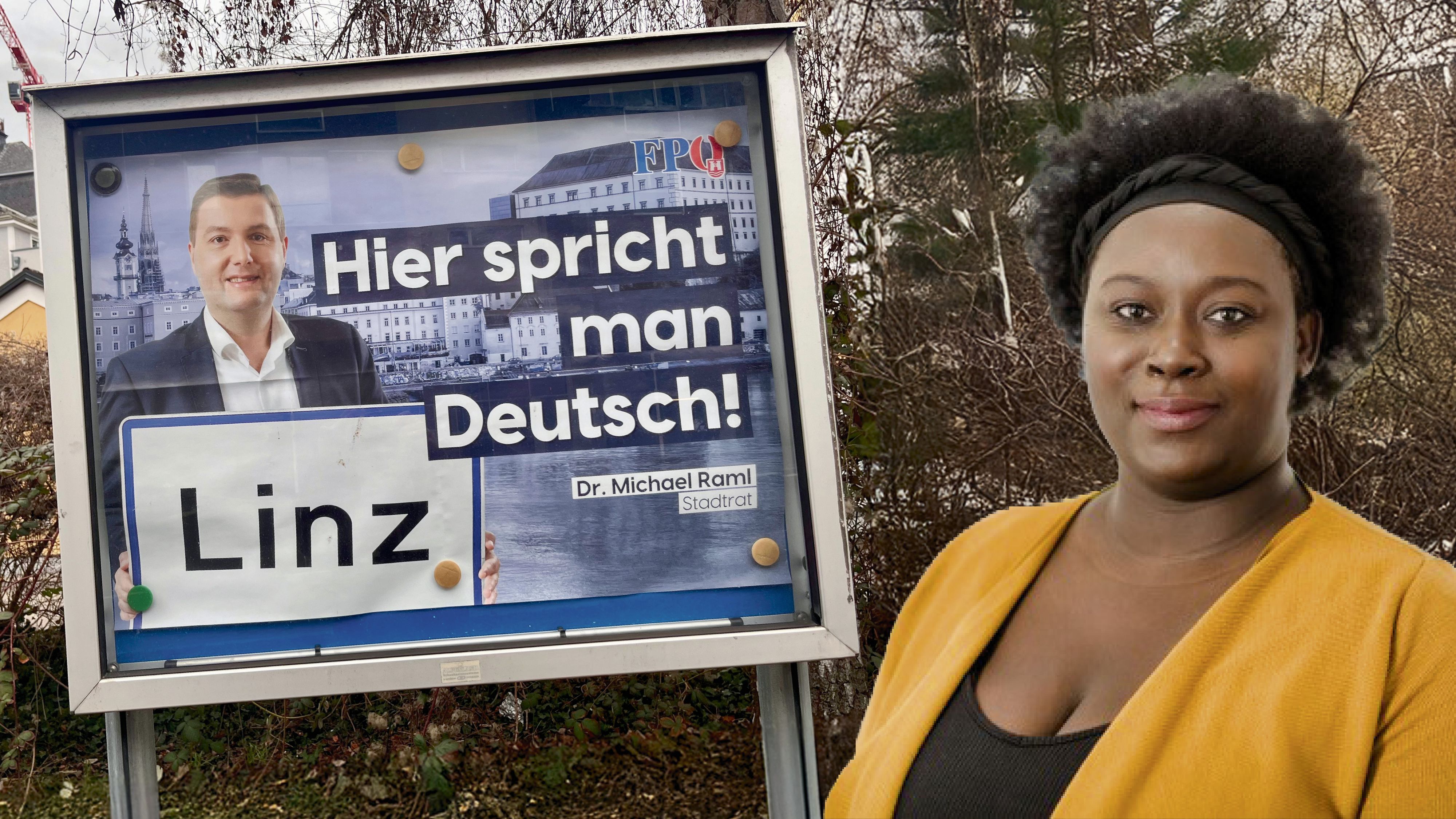 Übt massive Kritik am neuen Plakat der Linzer FPÖ: die grüne Integrationssprecherin Abena Carty-Pinner.