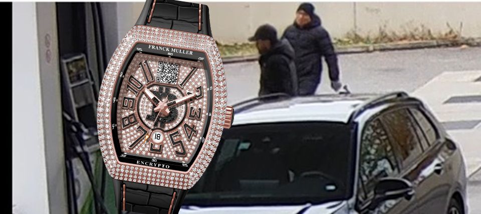 Verdächtige sollen teure Franck-Muller-Uhren mit Trick gestohlen haben.