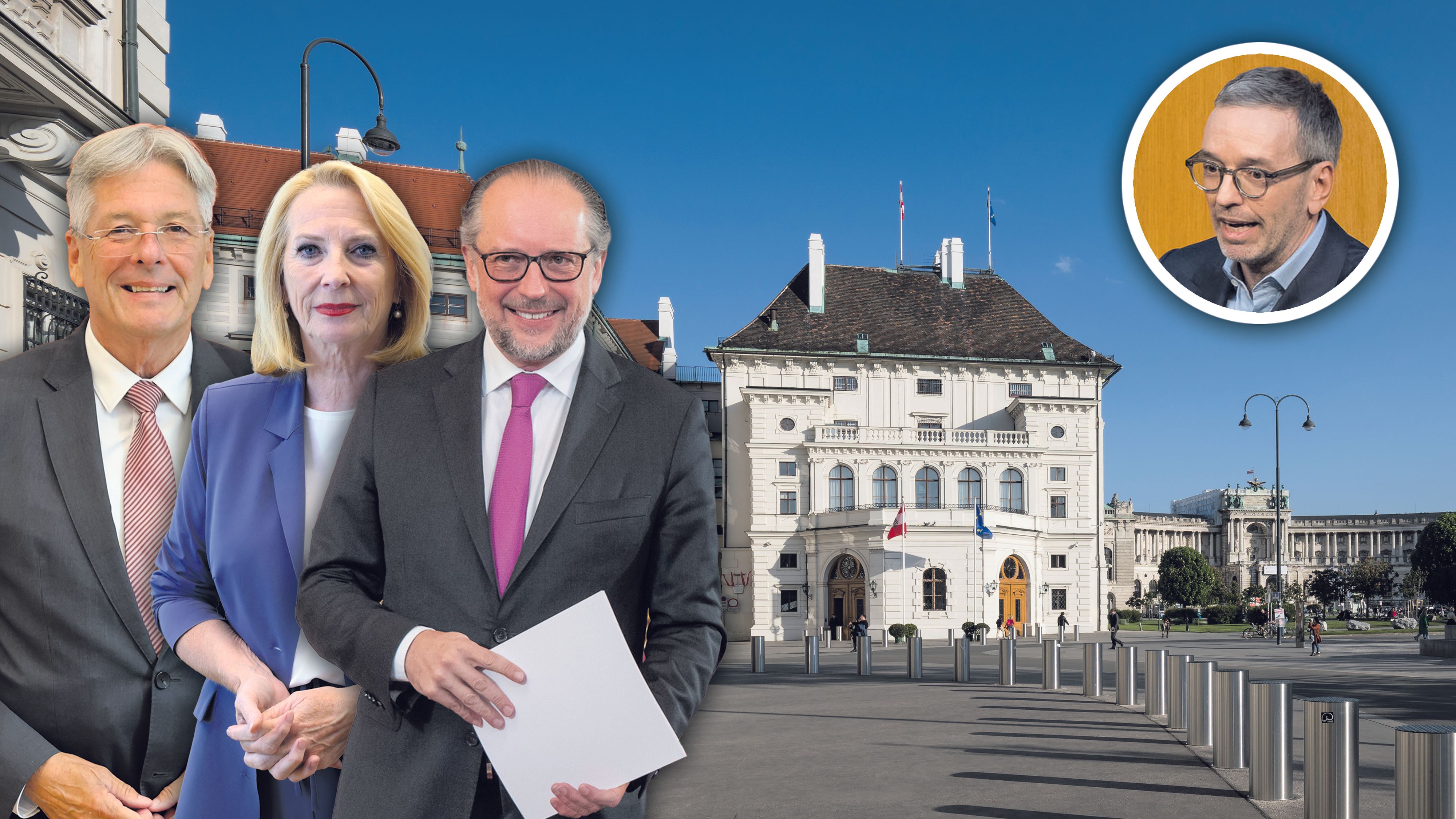 Die ehemals großen Volksparteien könnten diee Kickl-FPÖ bei Hofburg-Wahl in Schach halten.