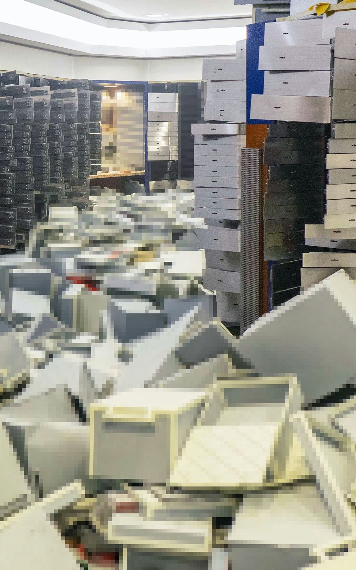 Protokoll eines Millionen-Coups: So räumte Bande 3.083 Schließfächer aus