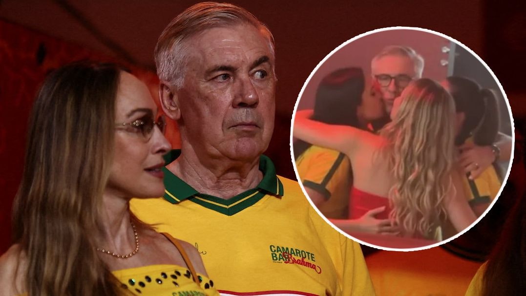 Heute.at - Ancelotti mit Gattin bei Karneval – Küsse von anderen