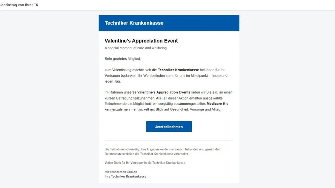 Bitdefender: 41 Prozent der Spam-Mails zum Valentinstag dienen digitalem Betrug.