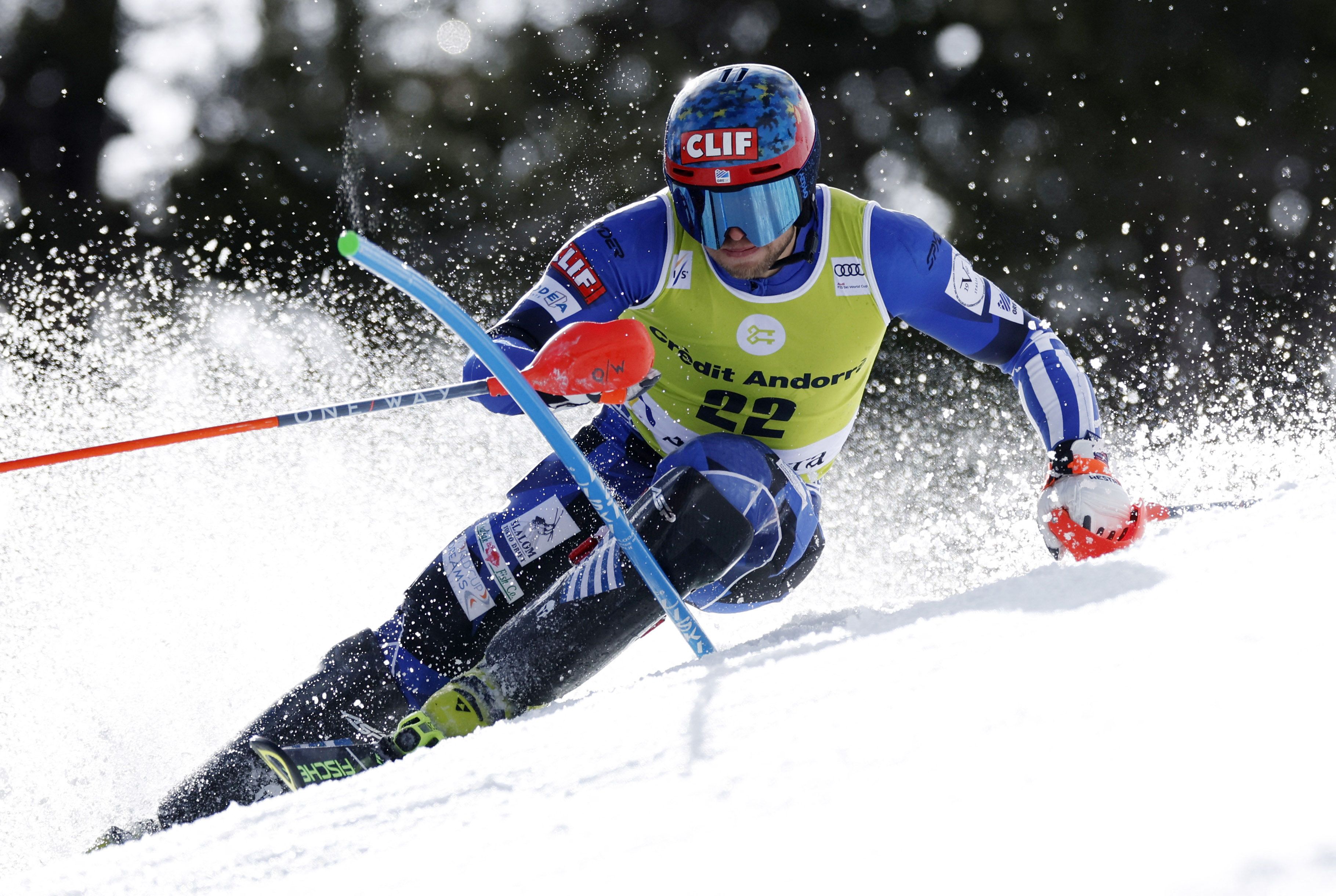 AJ GinnisGreece's Aj Ginnis in action REUTERS/Albert Gea