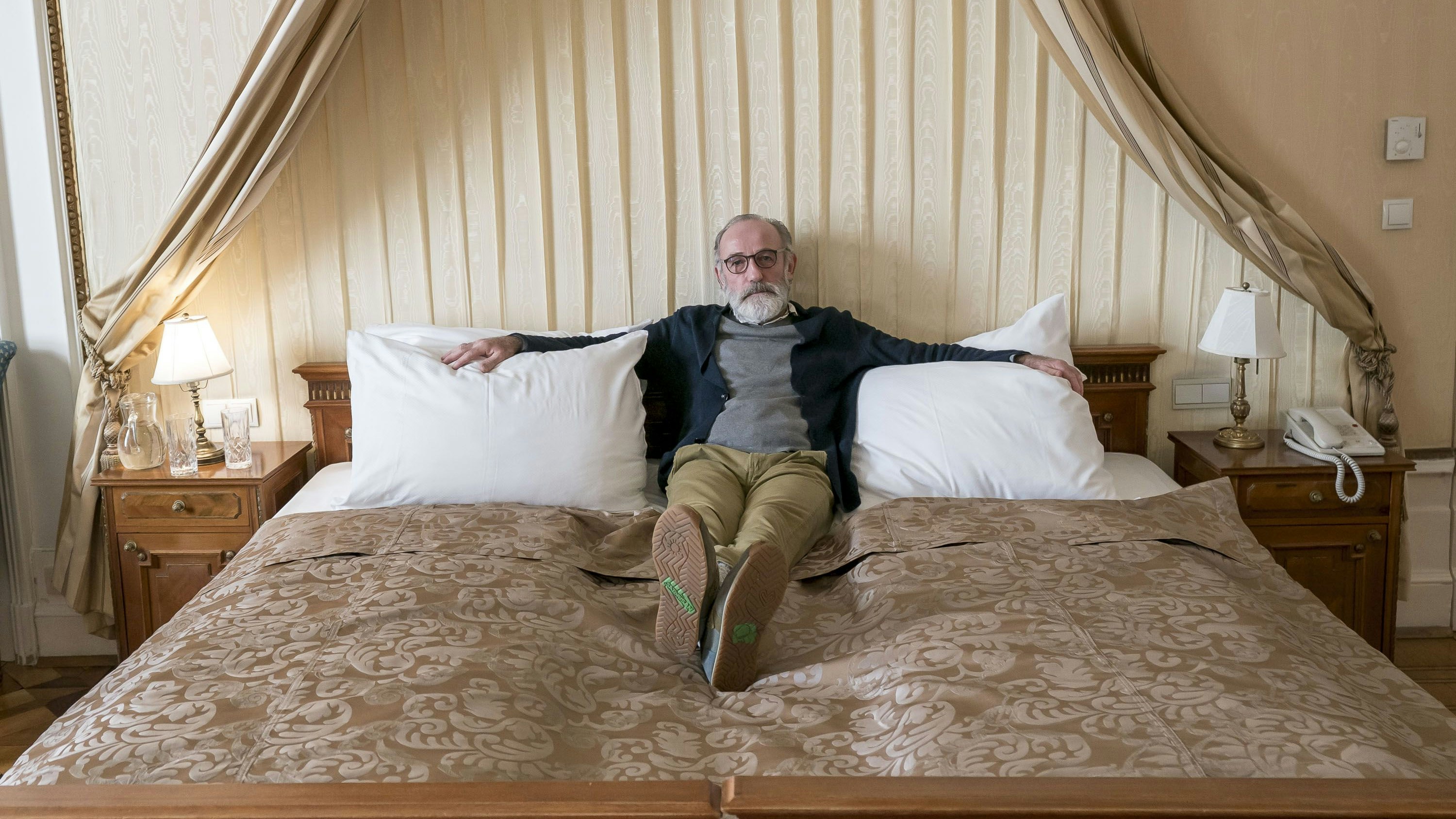 interview mit dem schauspieler und regisseur karl markovics im hotel regina, 20260127 foto: helmut graf/tageszeitung heute