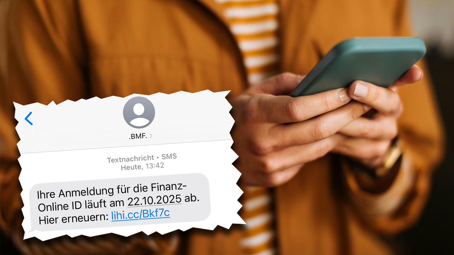 Betrugs-SMS wie diese kursieren in Oberösterreich wieder vermehrt. (Symbolbild)