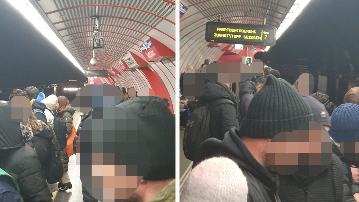 Der Notstopp sorgte bei der U1 für unterschiedliche Intervalle.