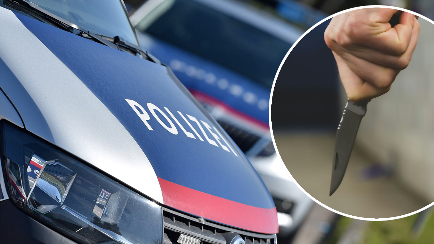 Die 52-Jährige zückte im Lokal ein Messer, wurde festgenommen. (Symbolbild)