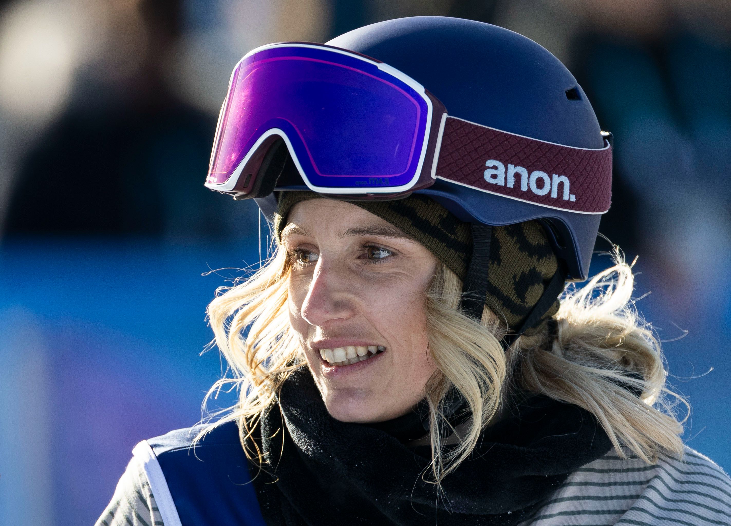 Österreichs Star-Snowboarderin Anna Gasser. 