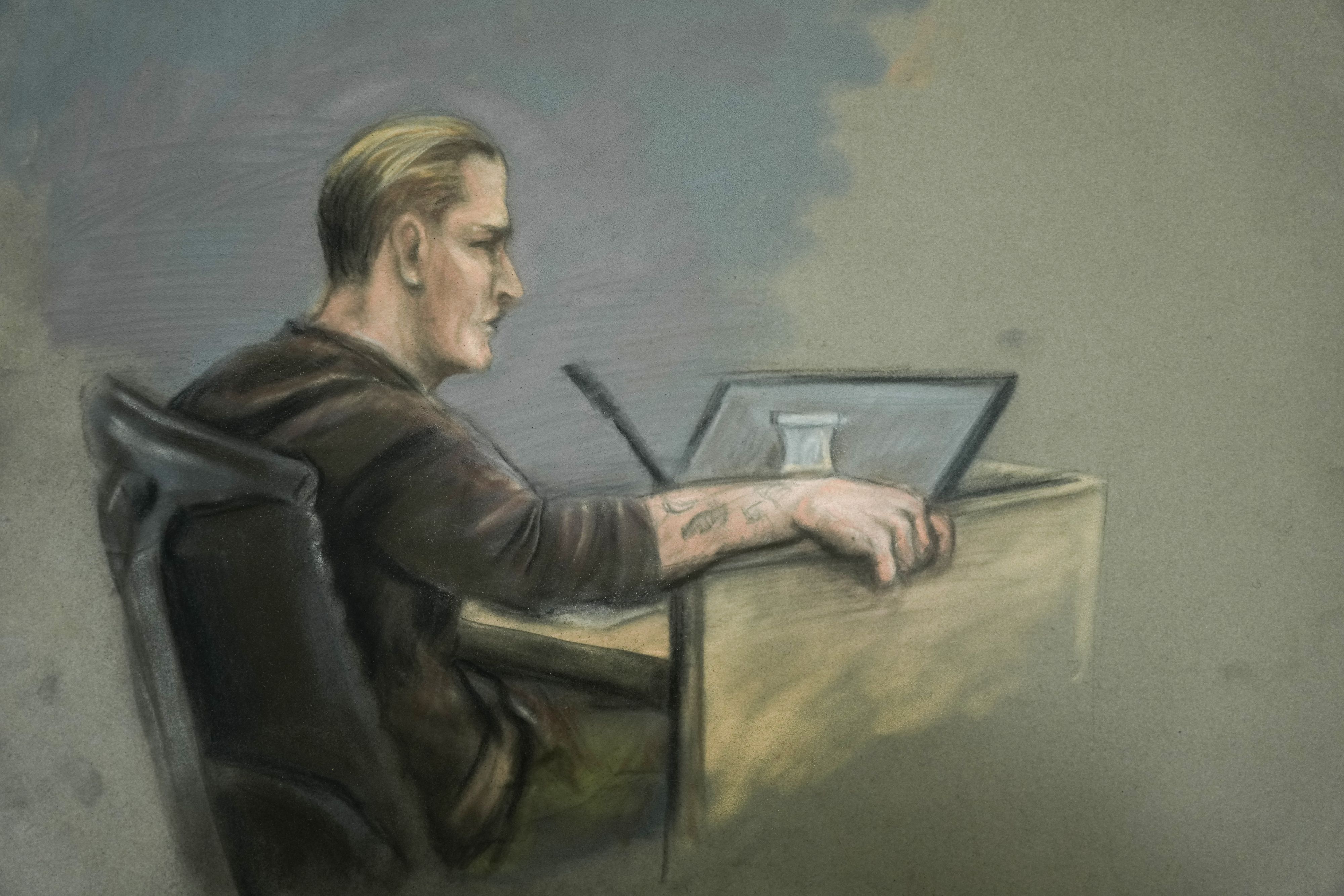 So darf Marius gezeigt werden. Fotos gibt es keine. Aber genau das scheint den Angeklagten nun zu stören.