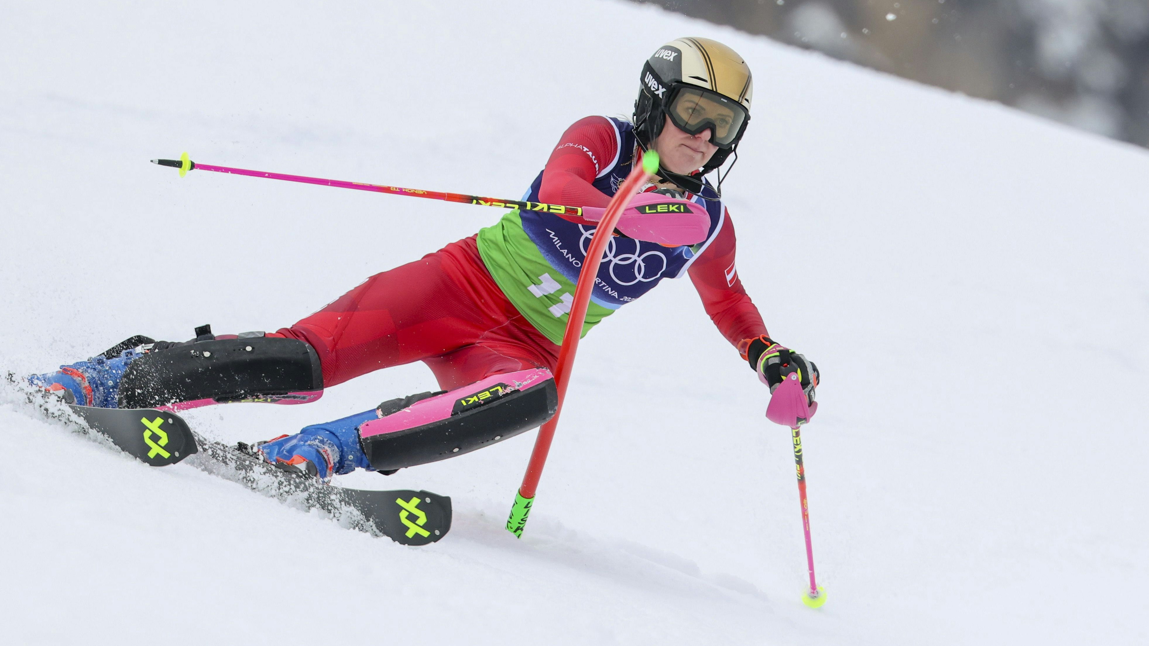 Österreichs Top-Slalomläuferin Katharina Truppe. 
