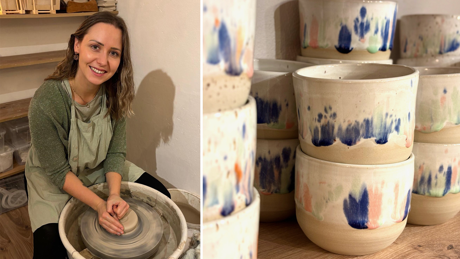 In Wels wird entschleunigt: Magdalena Stadlmair bietet echtes Handwerk und Kurse.