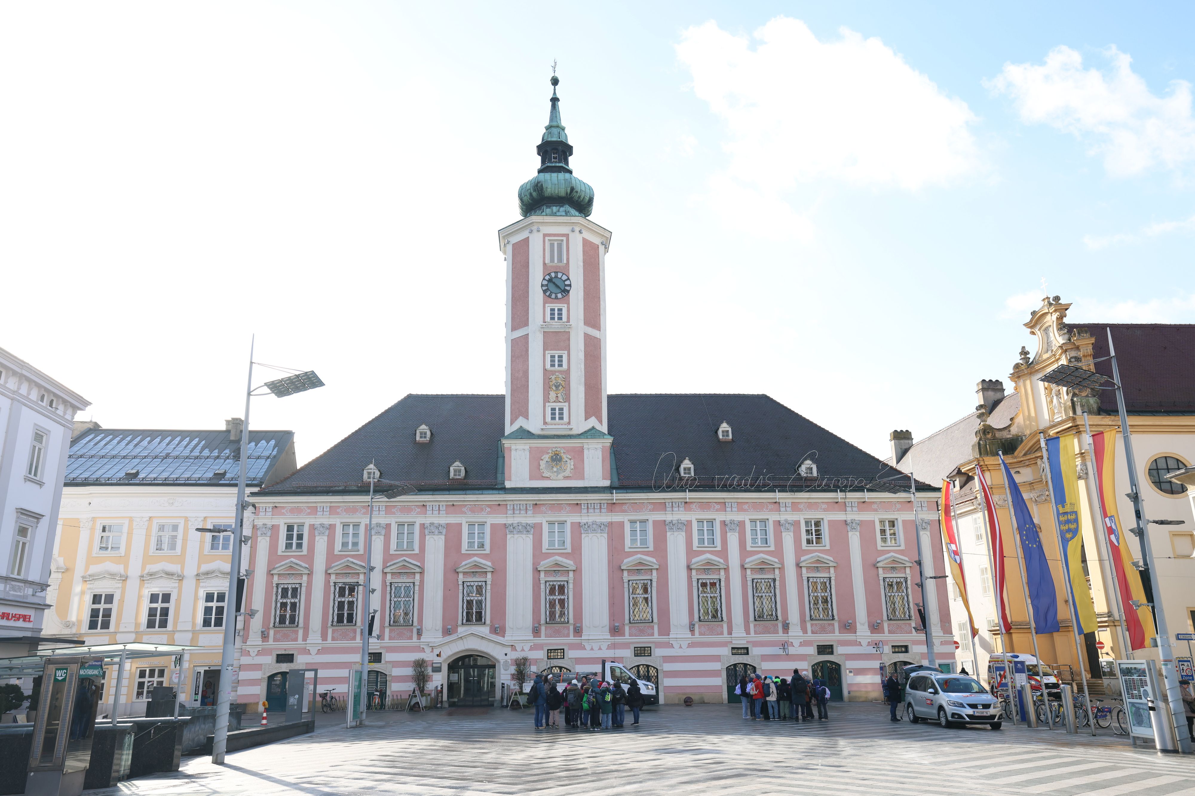 Das Rathaus in St. Pölten