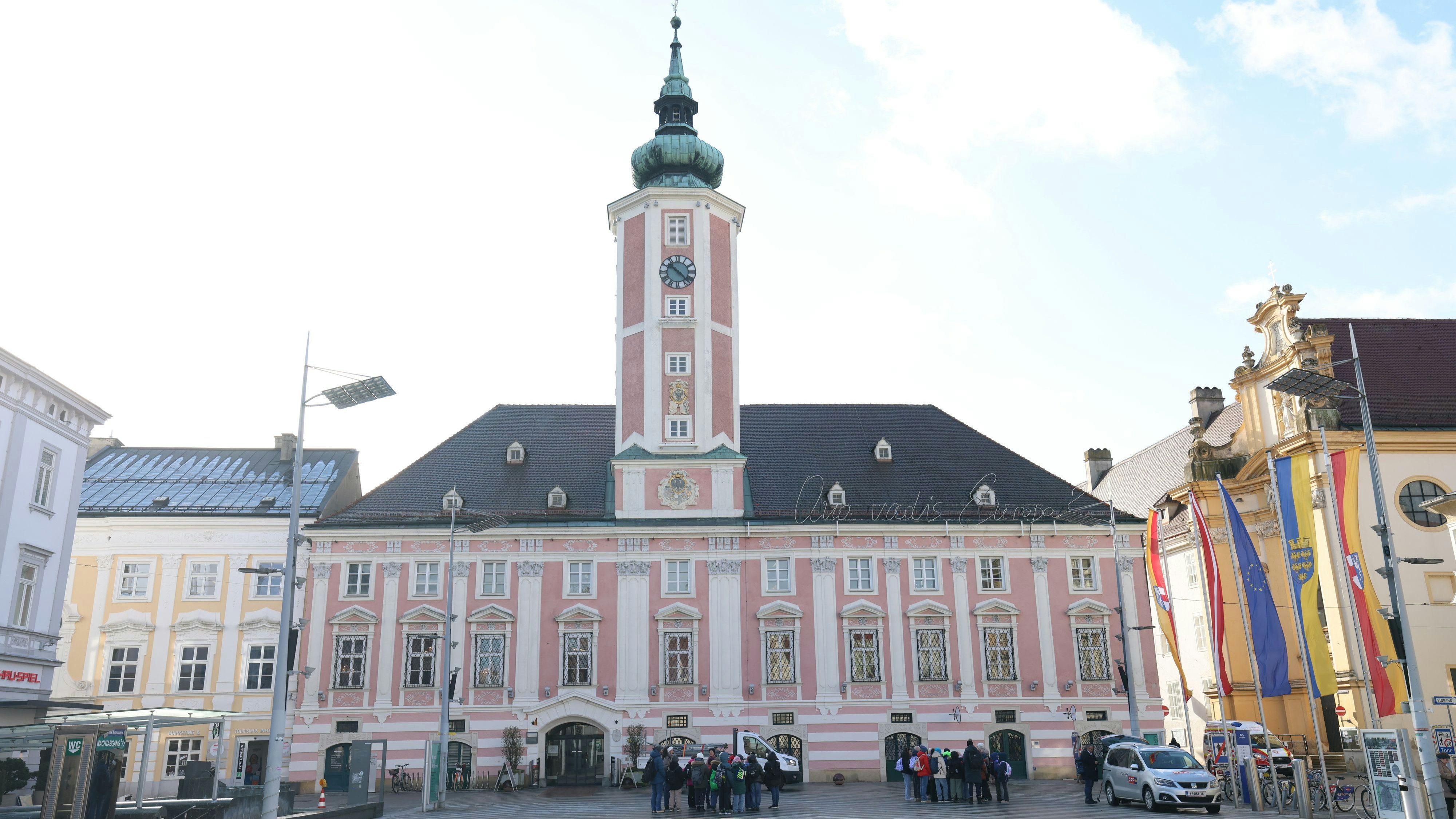 Das Rathaus in St. Pölten