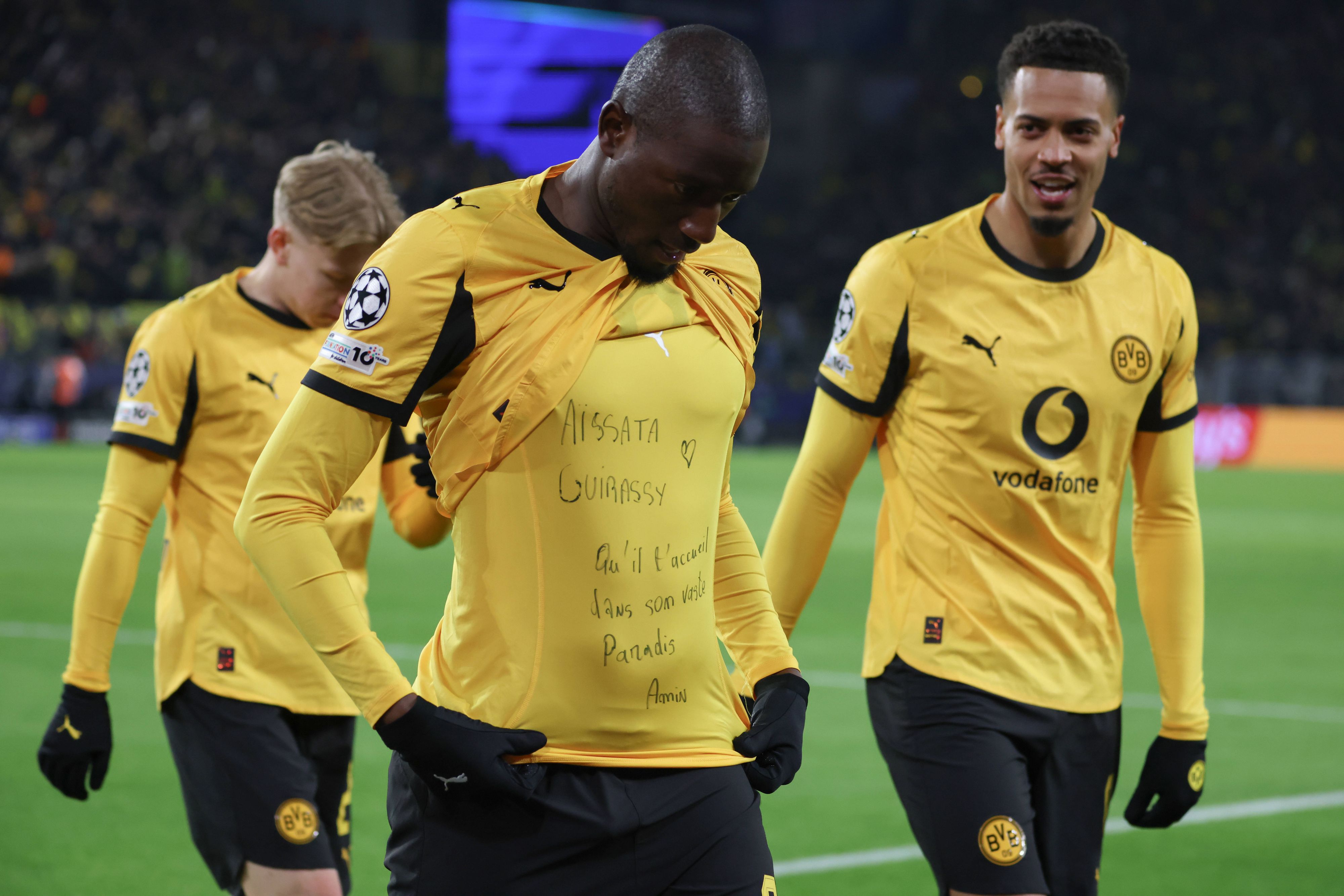 Serhou Guirassy schickte eine Botschaft an seine Familie. 