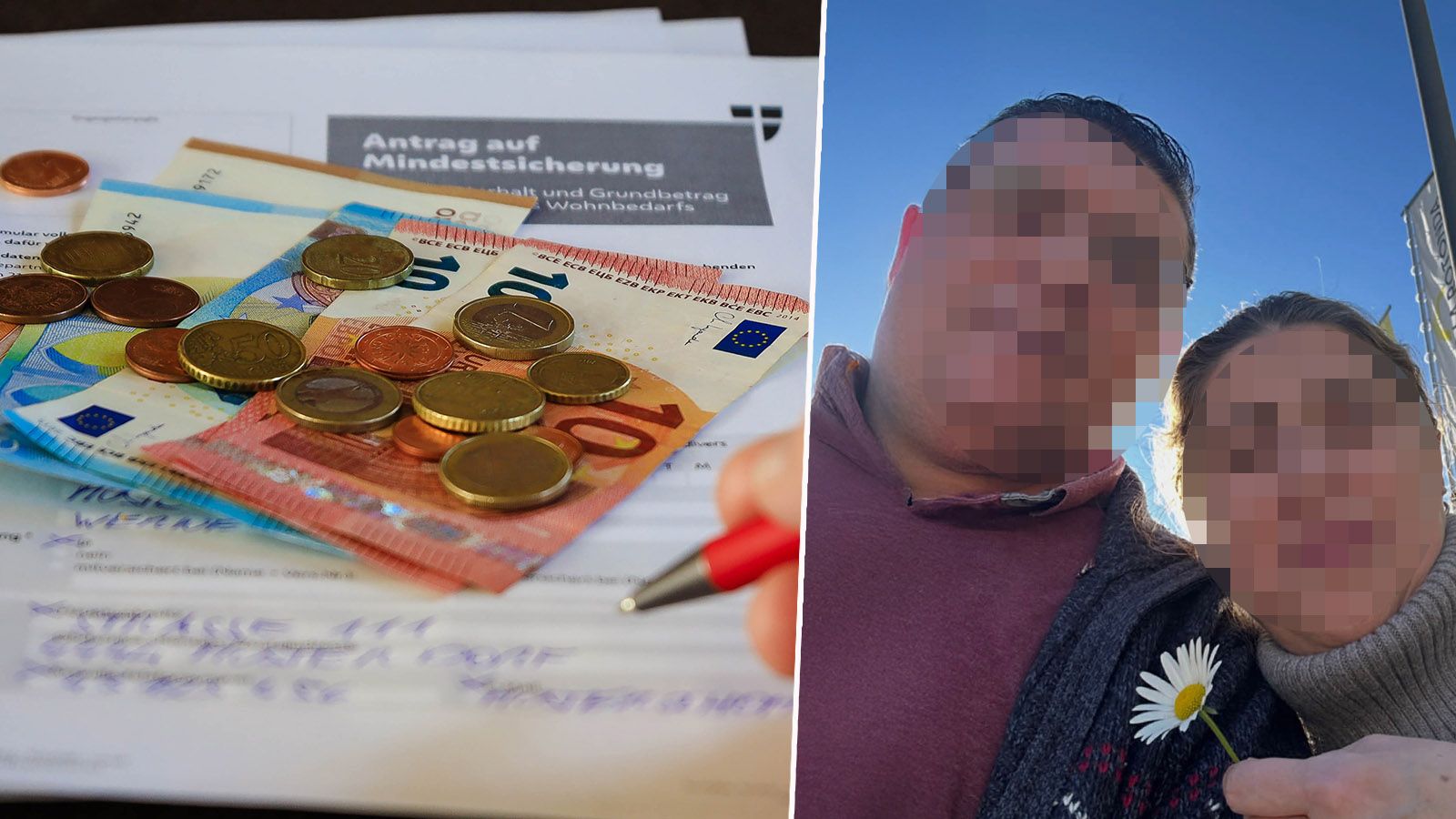 Mohamad M. und Fehima O. kämpfen um ihre Existenz.