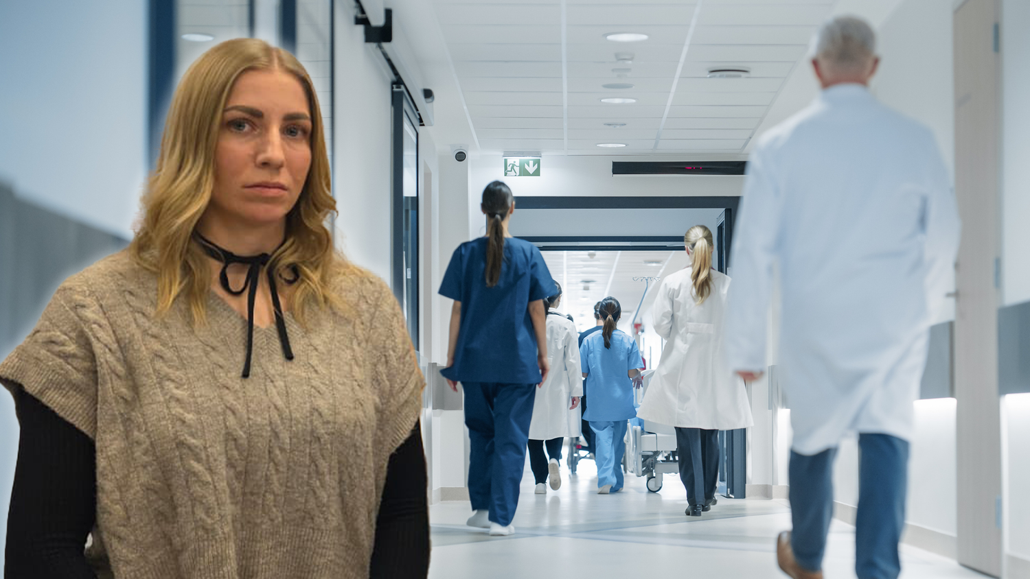 Elke Hergetz (32) erzählt, wie fordernd ein Nachtdienst im Krankenhaus sein kann – und wie normal diese Zustände schon geworden sind. (Symbolbild)