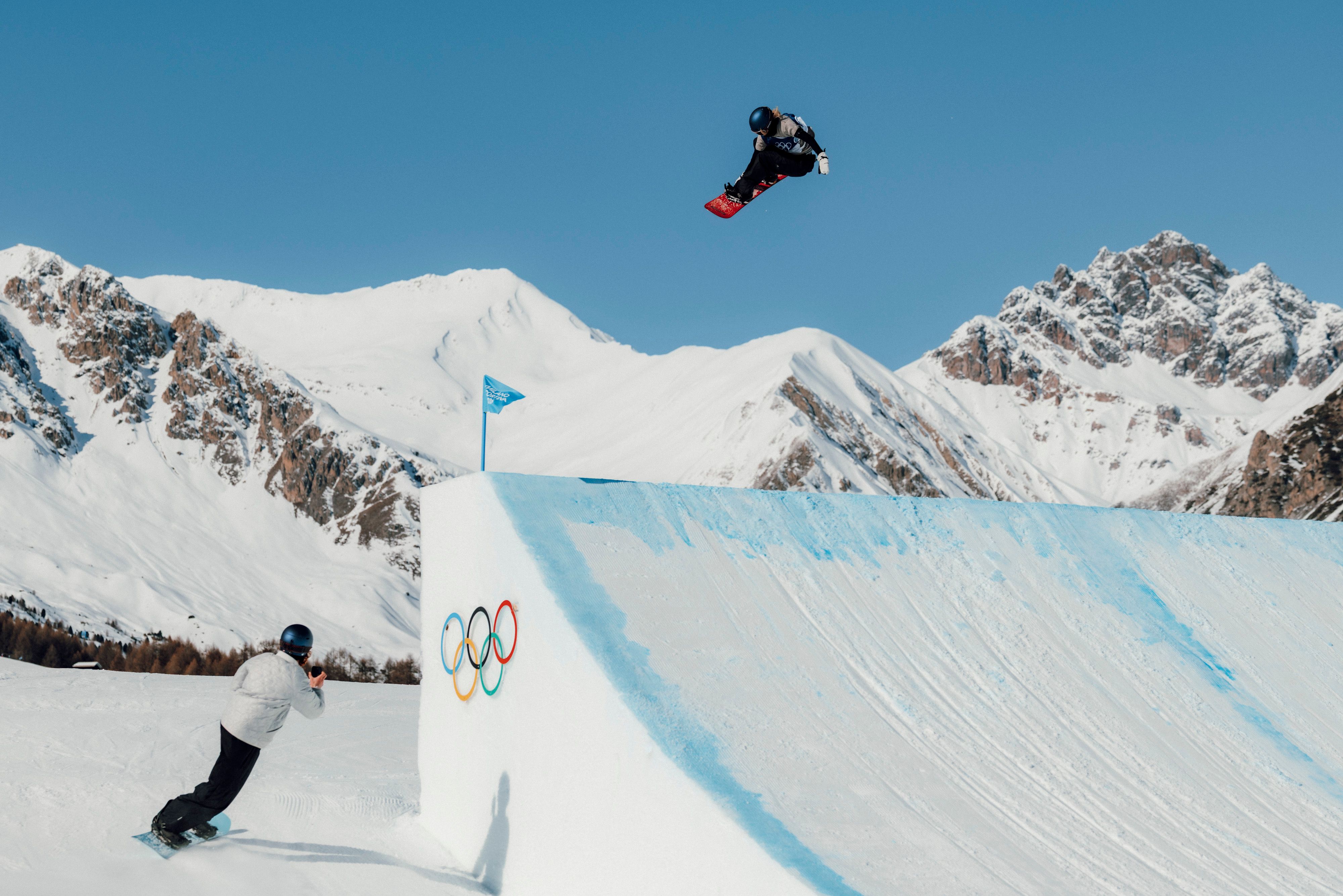 Österreichs Snowboard-Queen Anna Gasser. 