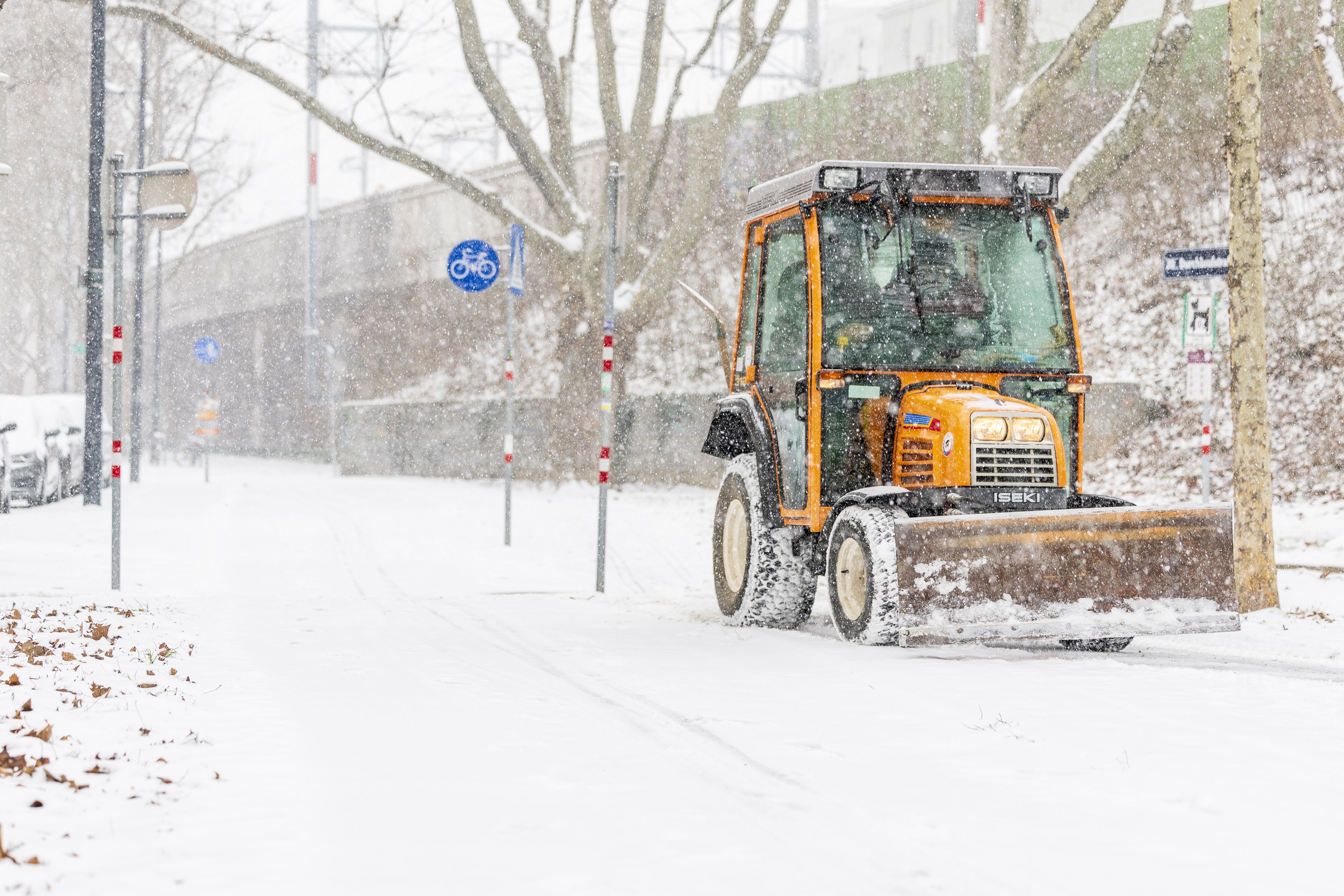 Heute.at - Bis zu 20 Zentimeter! Schnee-Walze rollt auf Wien zu