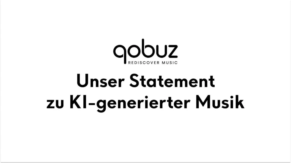 Qobuz zieht klare Grenzen für KI im Musikstreaming.