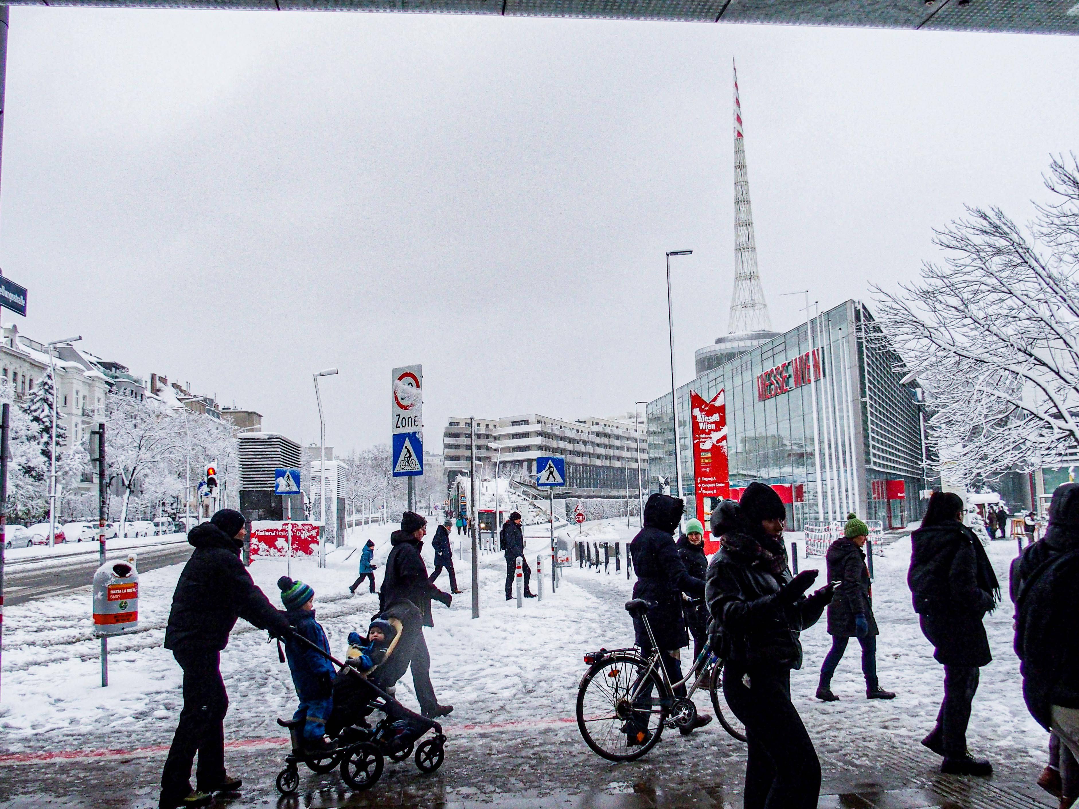 Heute.at - Schnee unterwegs – wird auch für Wien spannend