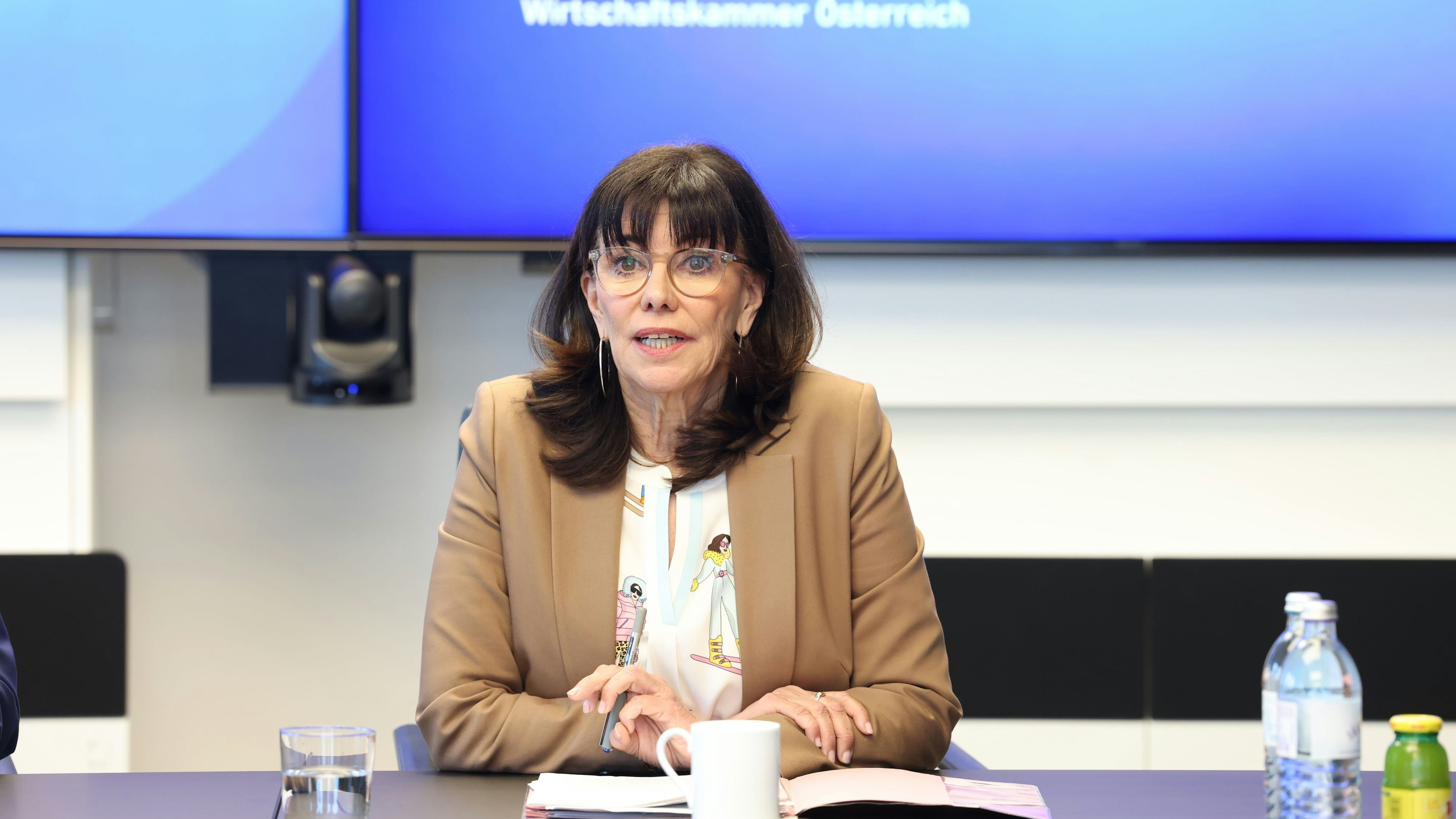 Heute.at - Dünnes Eis: Neue Wirtschafts-Chefin schlägt Alarm