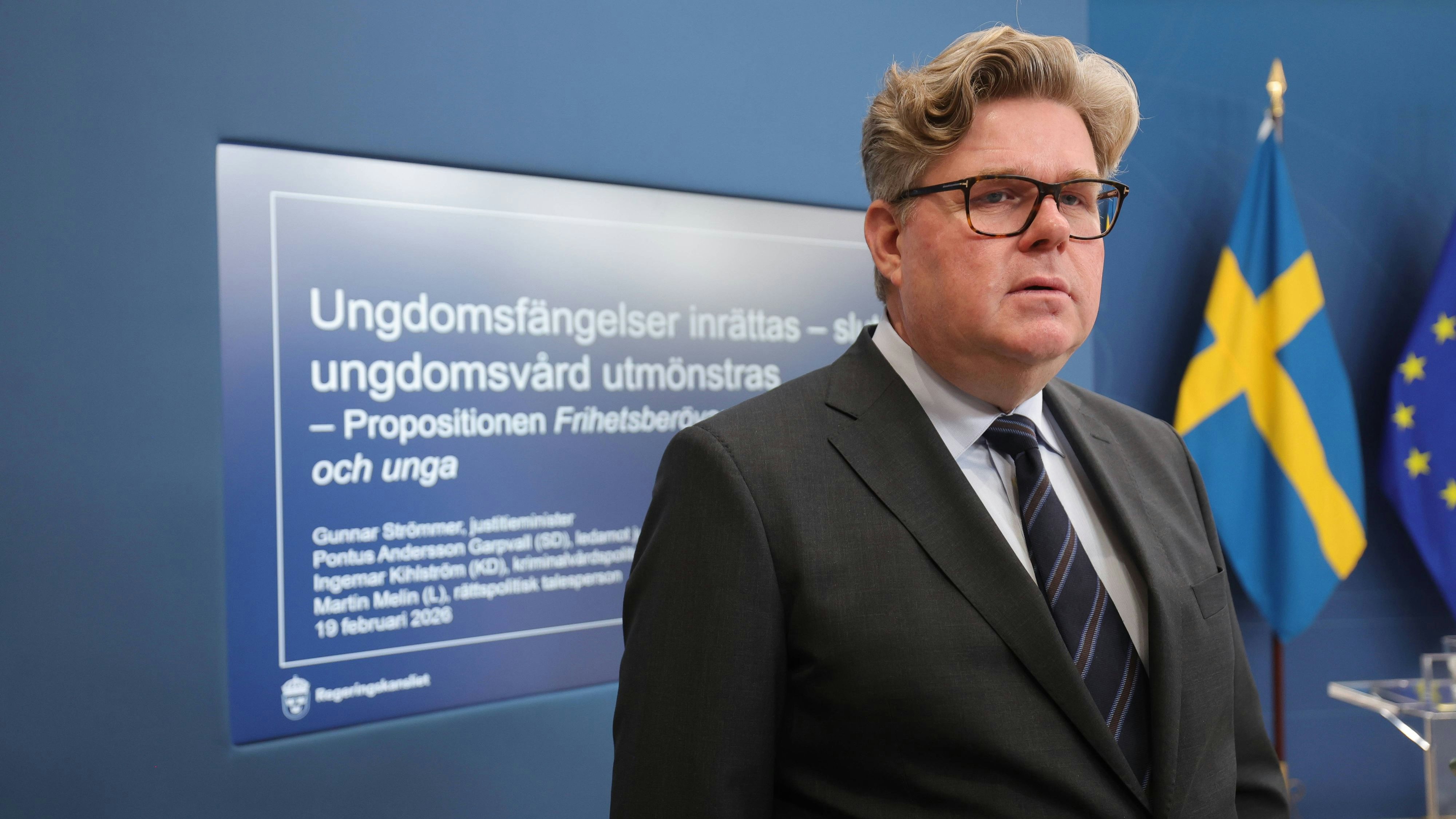 "Die Gesellschaft und die Kriminalität haben sich grundlegend verändert", sagt Schwedens Justizminister Gunnar Strömmer.