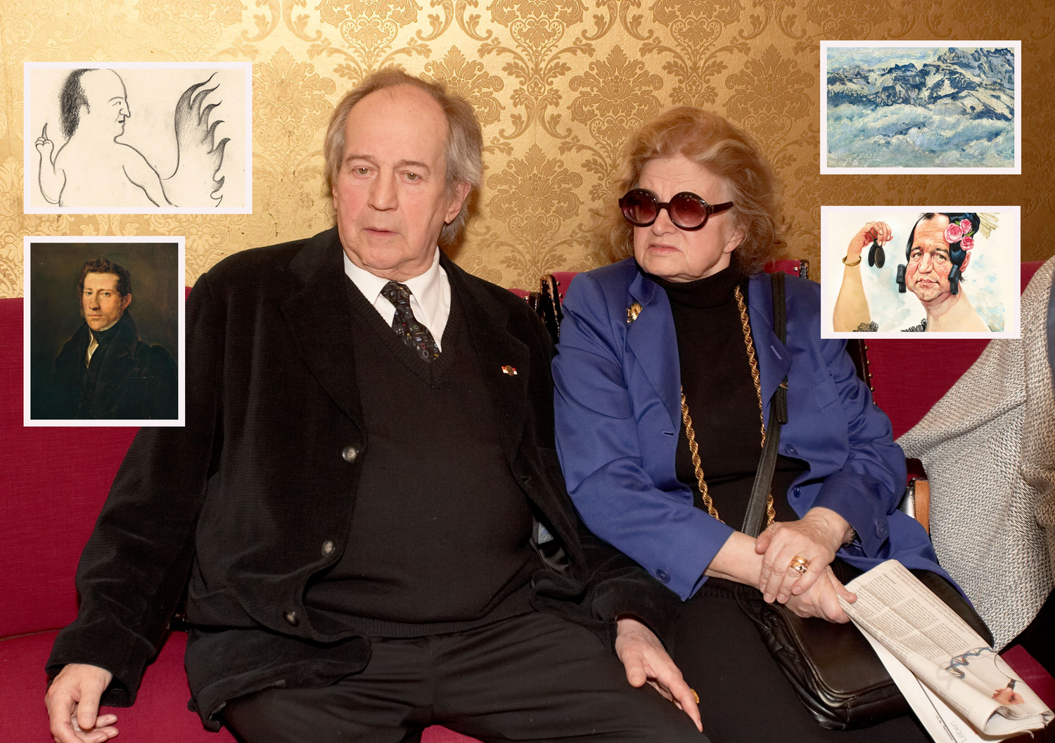 Otto und Renée Schenk haben eine umfassende Kunstsammlung hinterlassen. Unter den 380 Objekten befinden sich etwa 