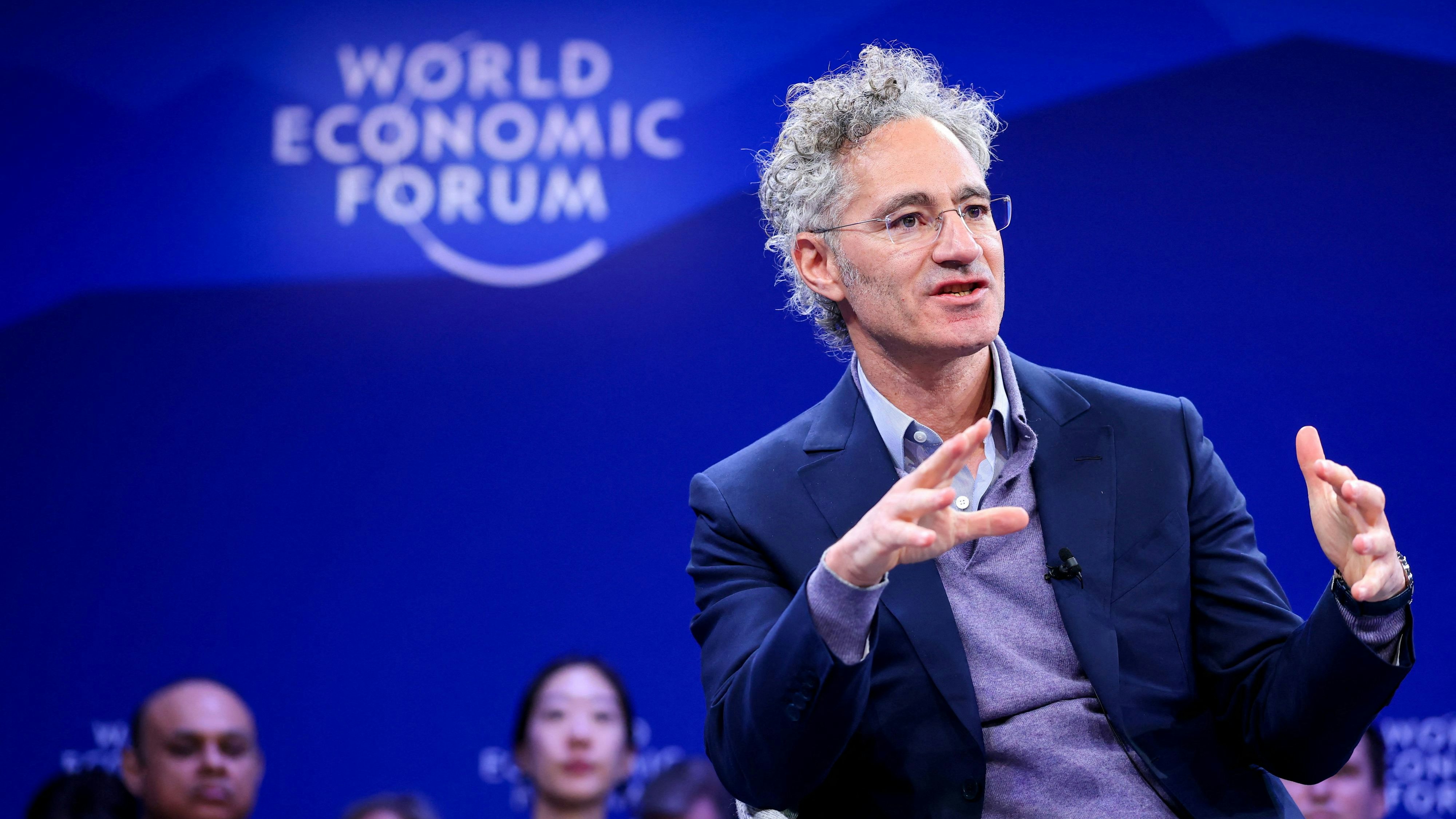 "Palantir wurde gegründet, um sicherzustellen, dass der Westen gewinnt": CEO Alex Karp am World Economic Forum 2026 in Davos
