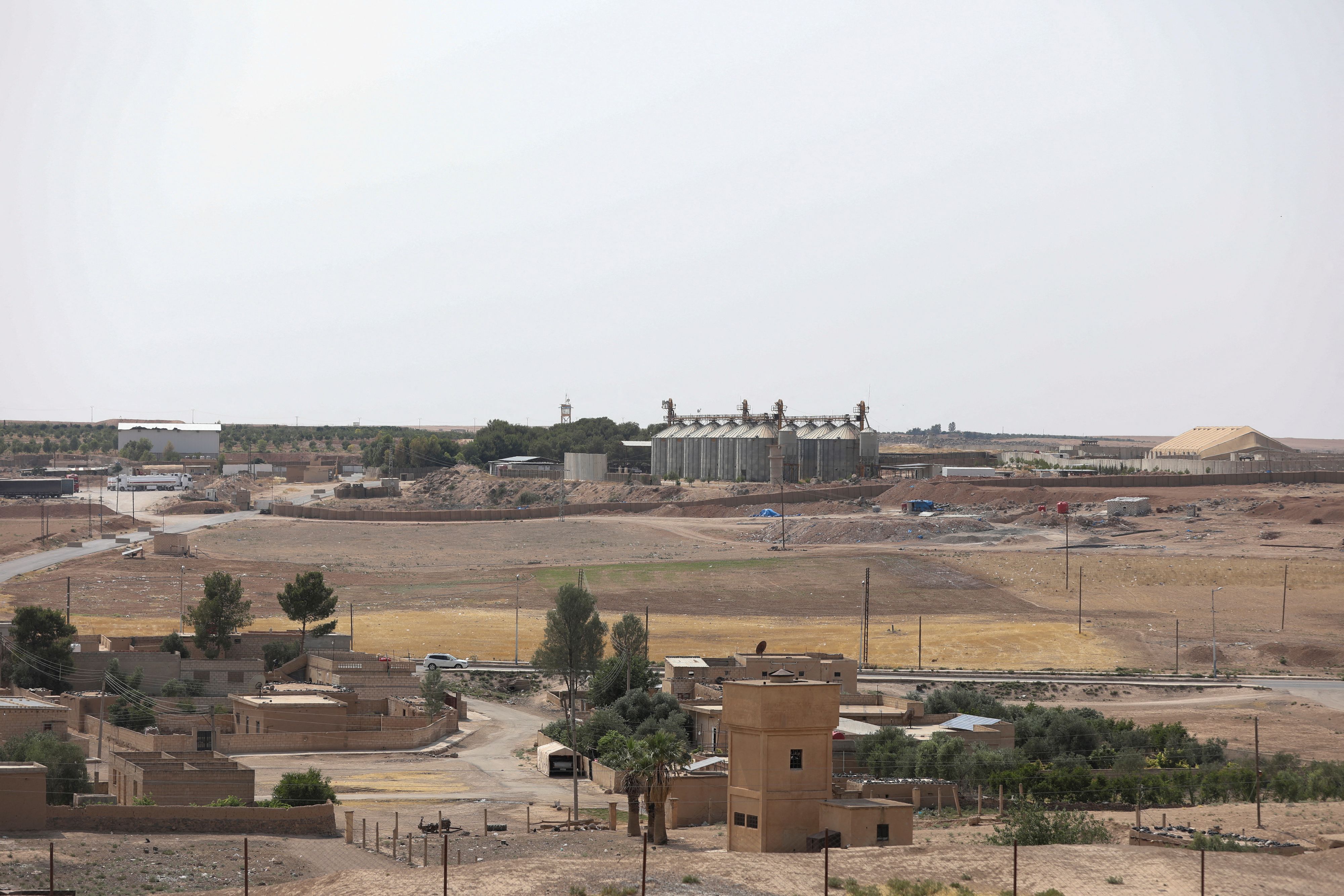 Der US-Stützpunkt in Tel Baydar.