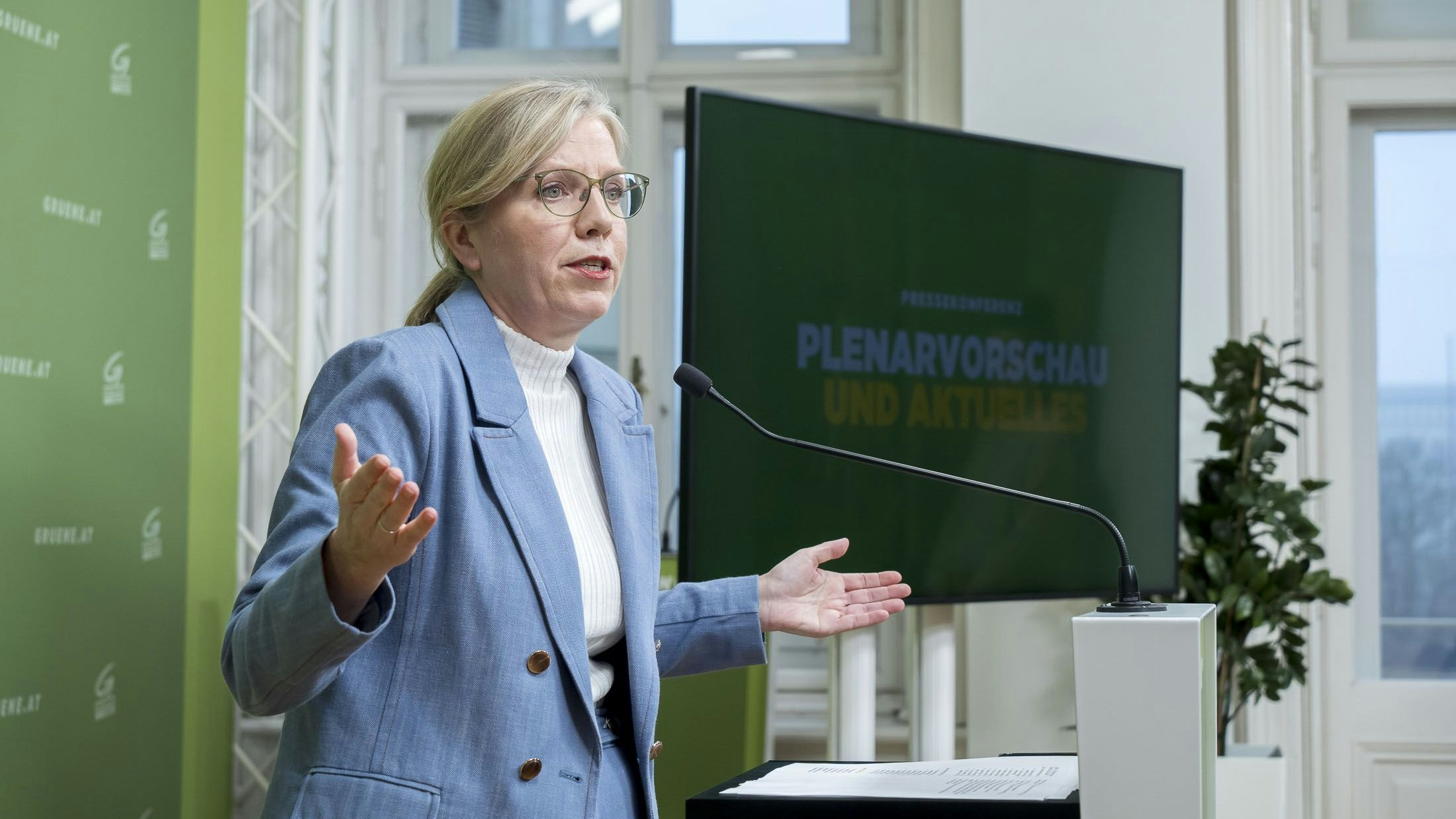 Heute.at - Kein Patriot – Gewessler rechnet mit Herbert Kickl ab