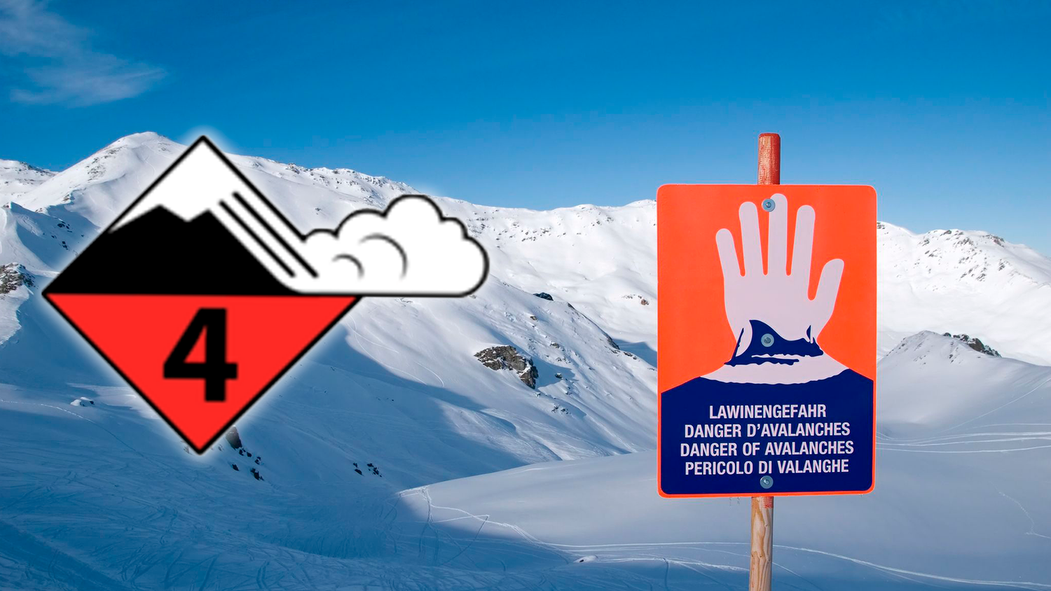 Die Lawinengefahr steigt erheblich an.