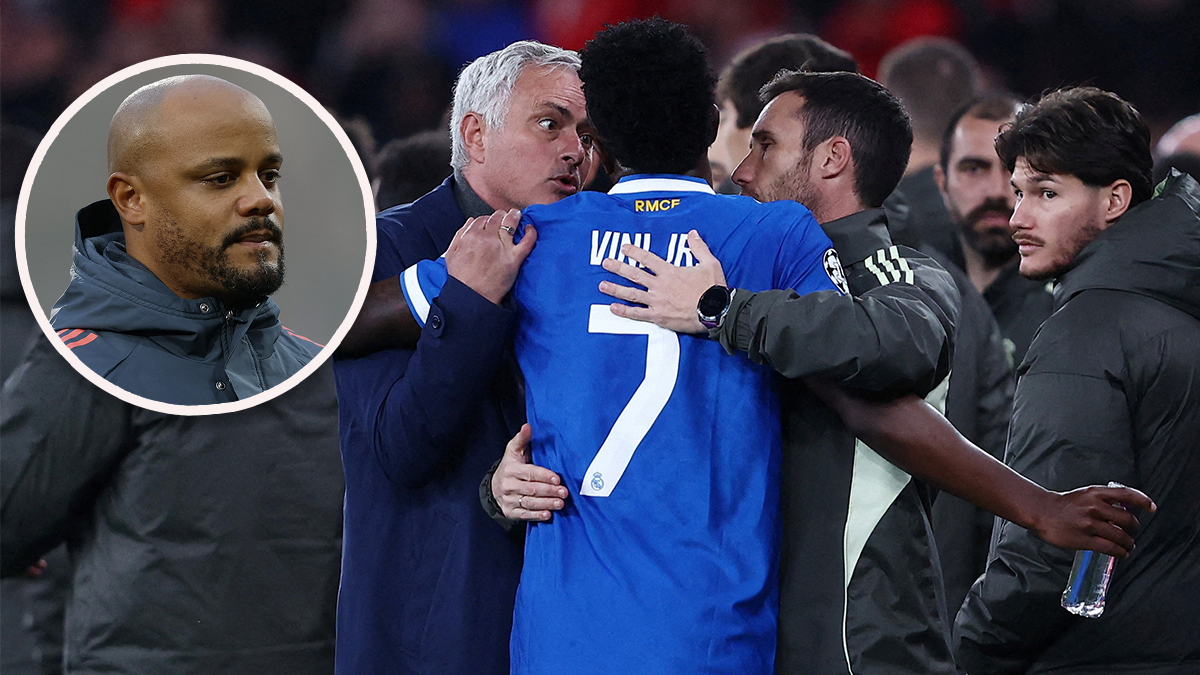 Bayern-Trainer Vincent Kompany kritisierte Jose Mourinho ungewöhnlich scharf. 